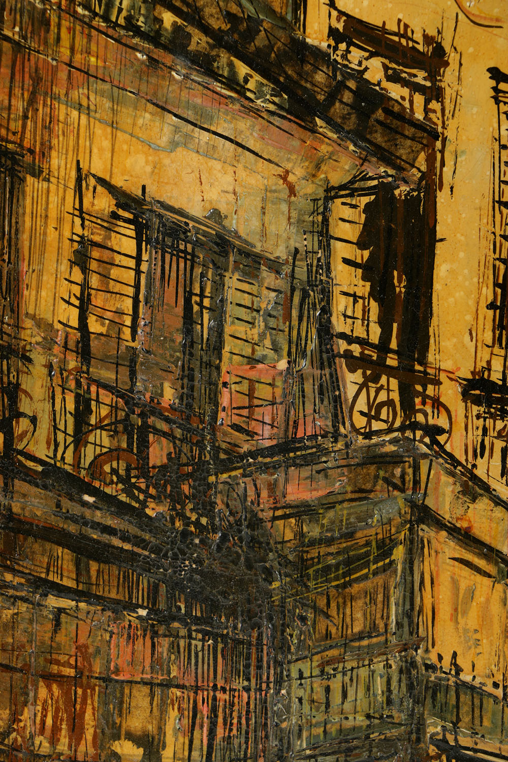 T. Kosty Oil Painting on Board "Au Cadet"