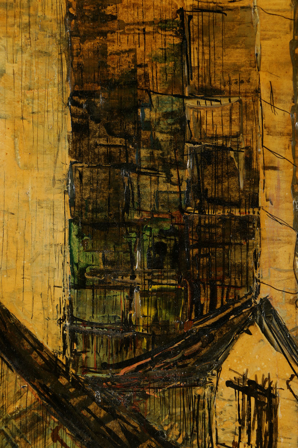 T. Kosty Oil Painting on Board "Au Cadet"