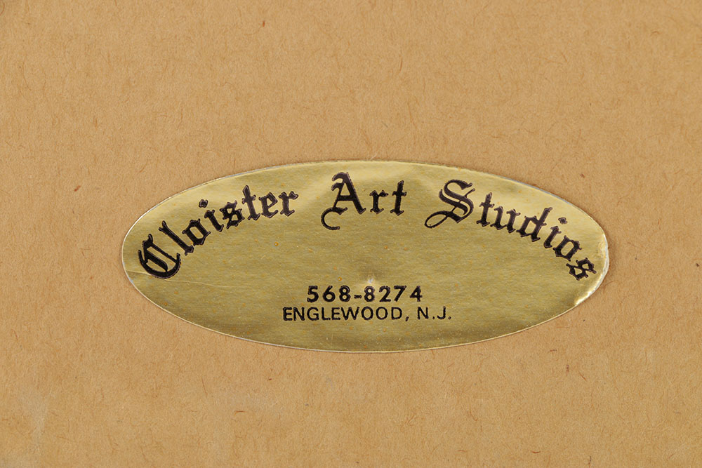 T. Kosty Oil Painting on Board "Au Cadet"