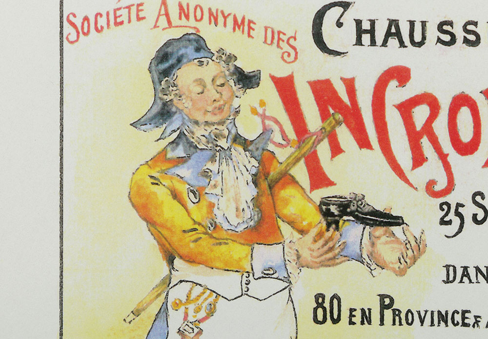 After Rasel Offset Lithograph of Chaussures Incroyable Poster