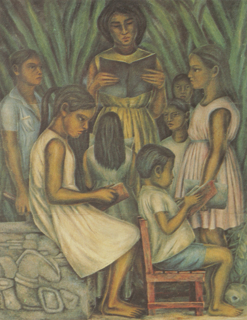 UNICEF Commemorative Cancellation Page of the El Salvador Stamp