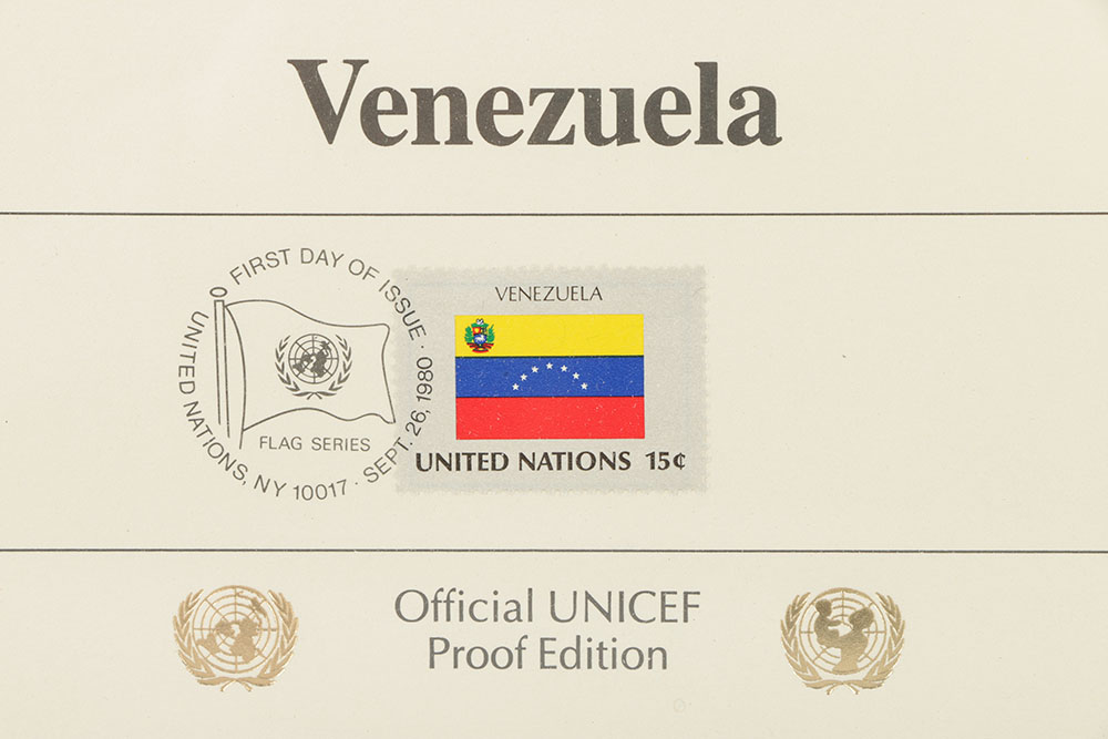 Braulio Salazar Commemorative Cancellation Page "Maternal Rhythms"