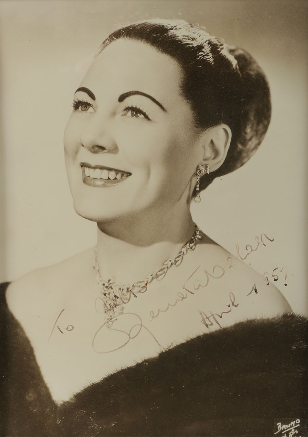 Black and White Photographs of Renata Tebaldi