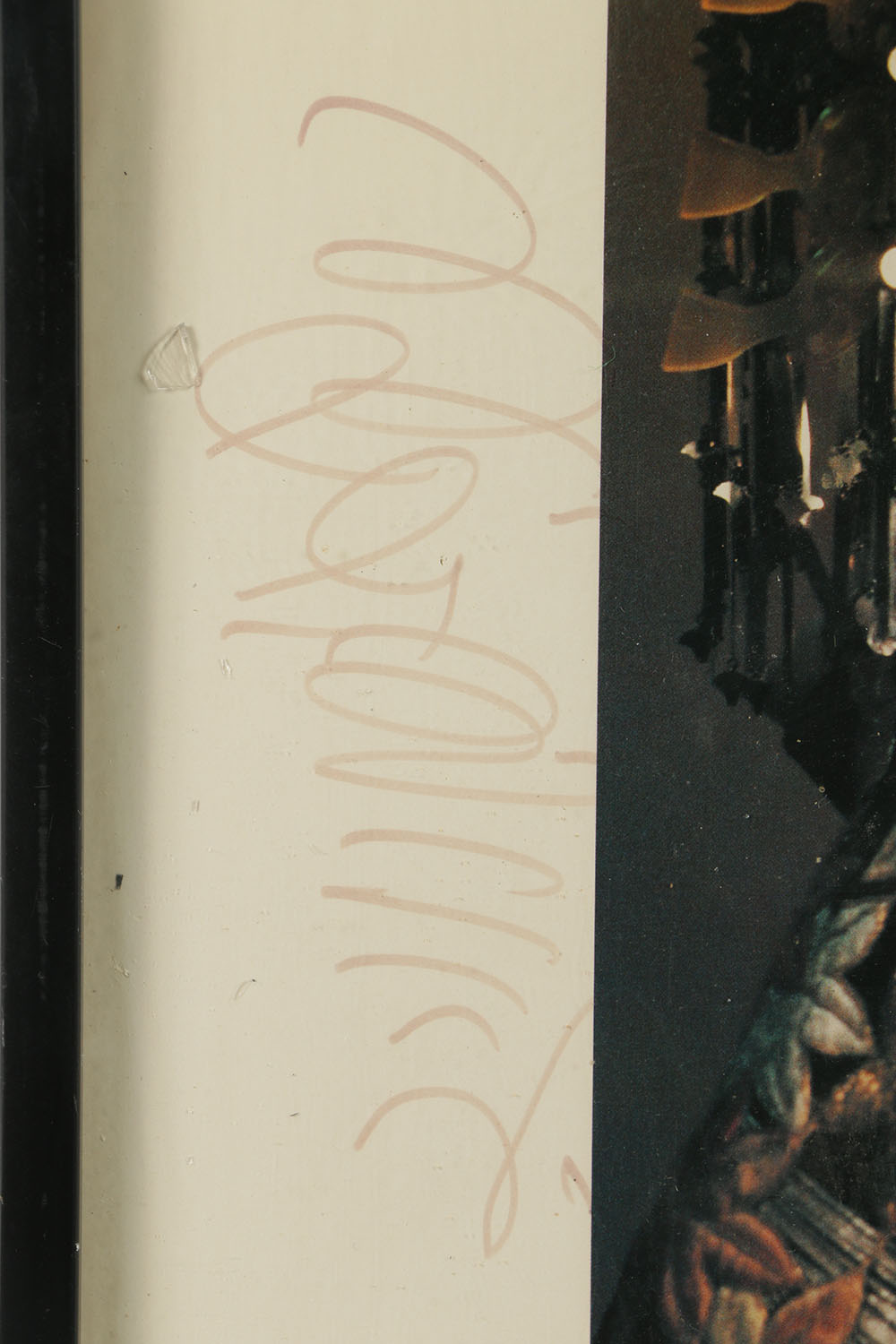 Autographed Offset Lithograph Print of Yugiri-dayu, in "Kuruwa Bunsho"