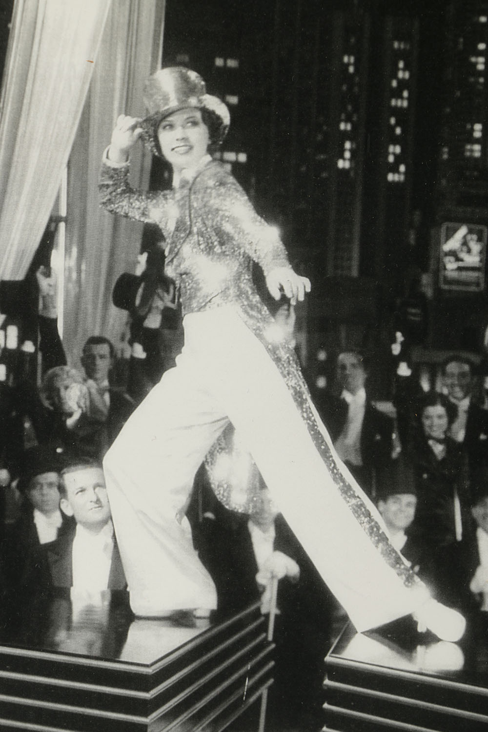 Inscribed Black and White Photograph of an Eleanor Powell