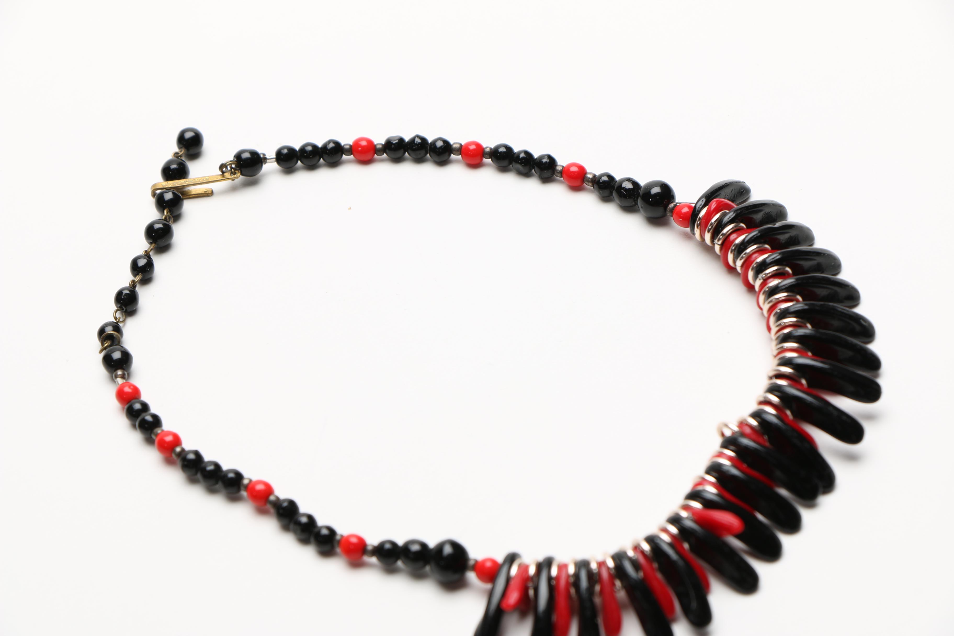 Vintage Costume Jewelry Including West German Pieces