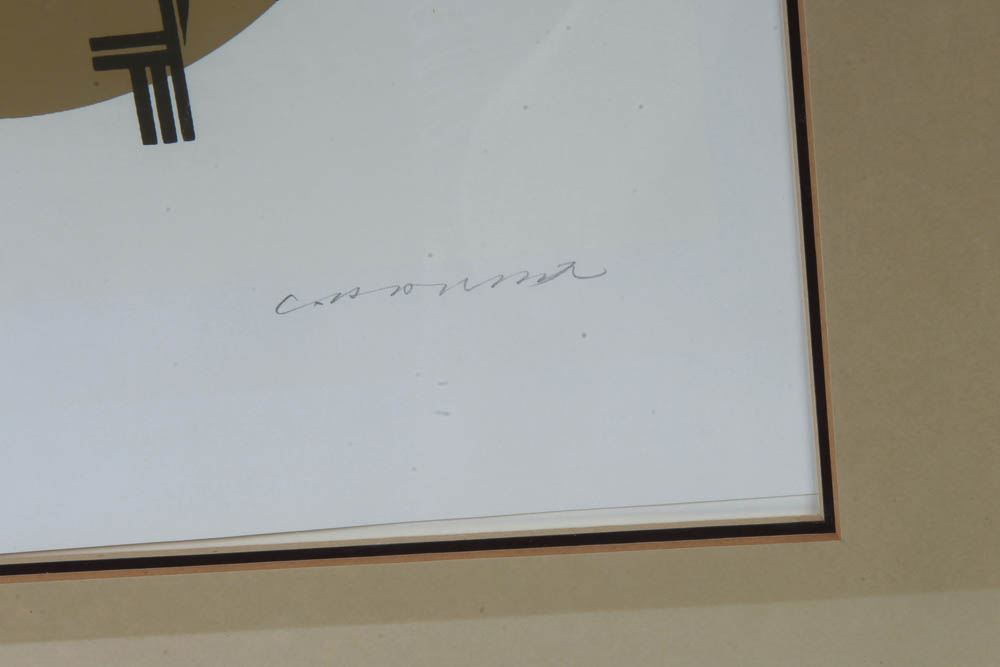 Charley Harper Limited Edition Serigraph "Down Under Down Under"