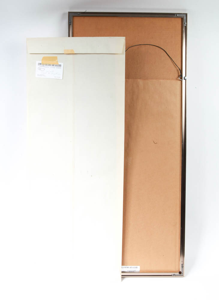 Charley Harper Limited Edition Serigraph "Phancy Pheathers"