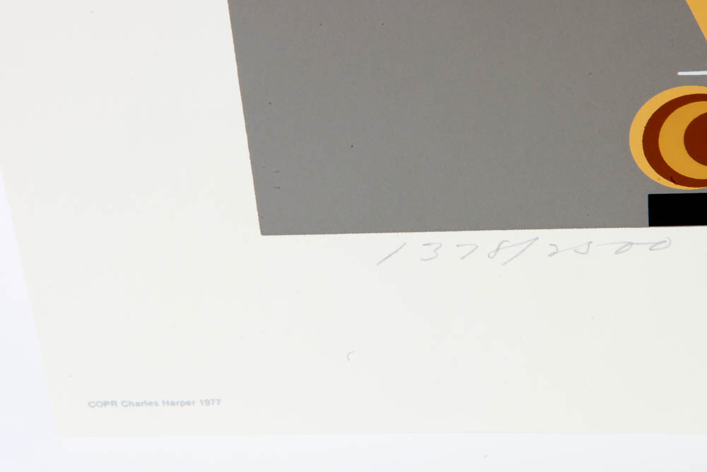 Charley Harper Limited Edition Serigraph "Catnip"