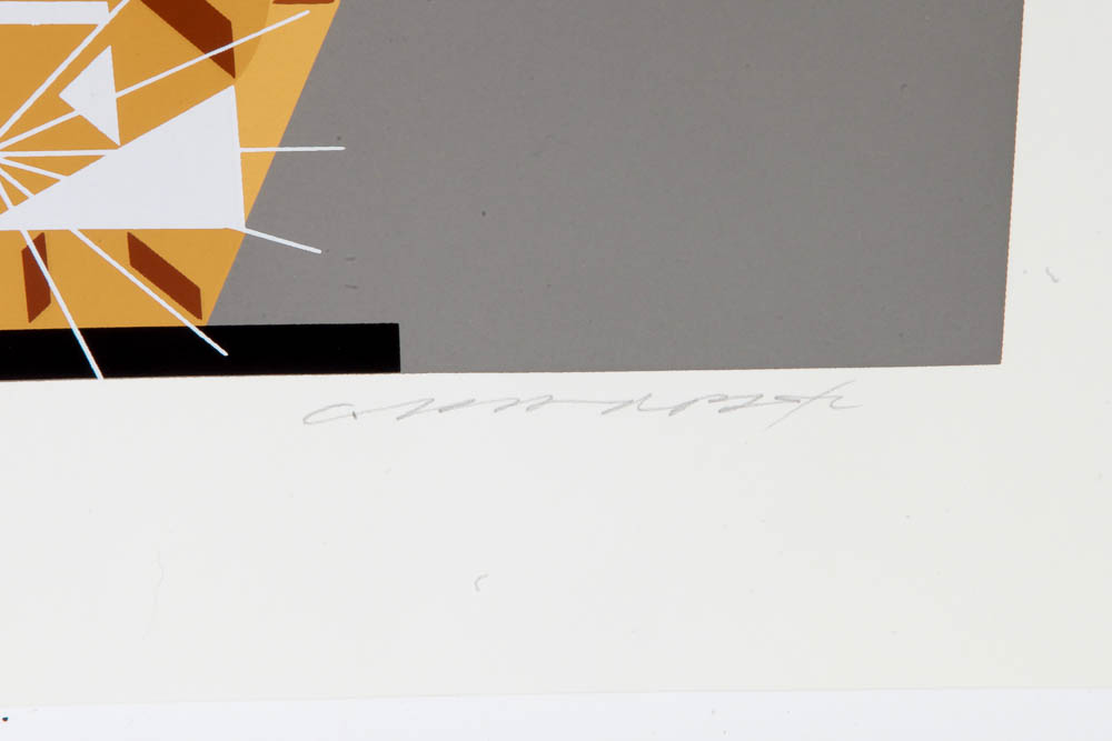 Charley Harper Limited Edition Serigraph "Catnip"