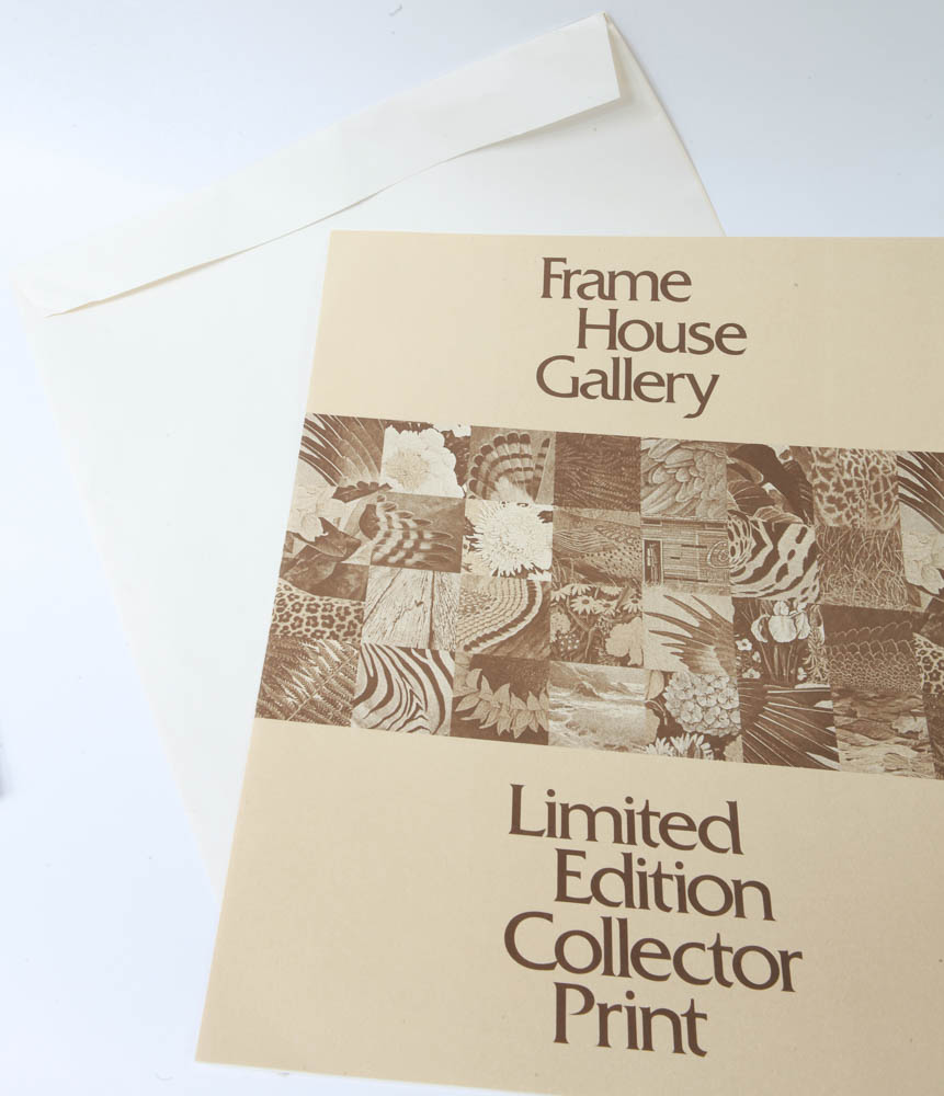 Charley Harper Limited Edition Serigraph "Dolfun"