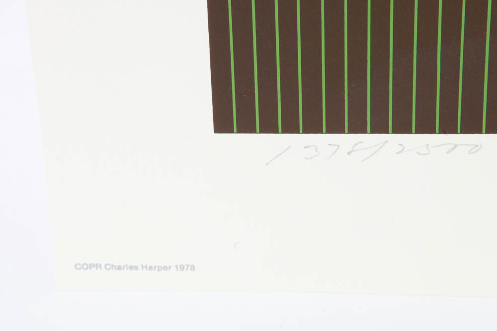 Charley Harper Limited Edition Serigraph "Bittern Suite"