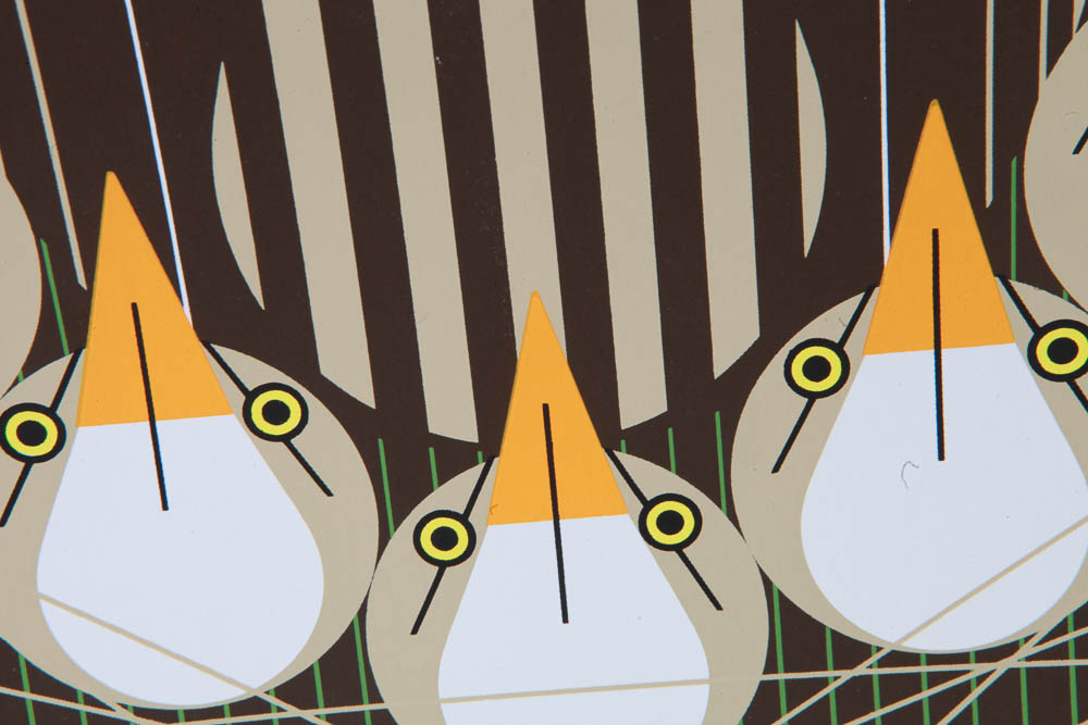 Charley Harper Limited Edition Serigraph "Bittern Suite"
