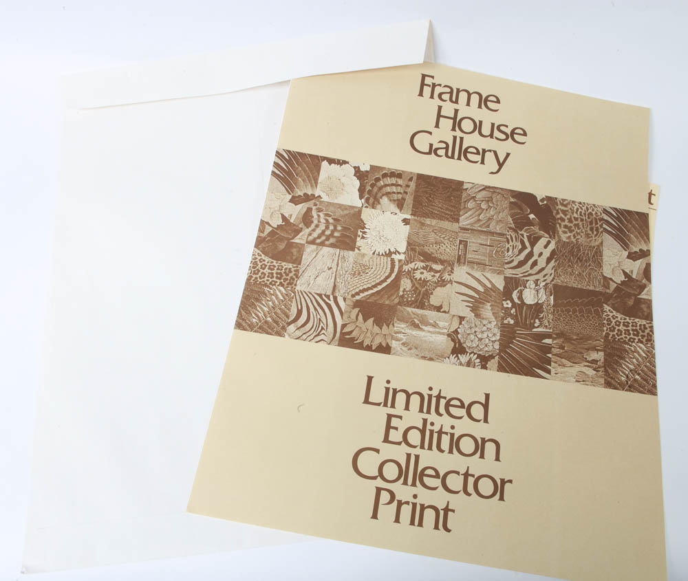 Charley Harper Limited Edition Serigraph "Bittern Suite"