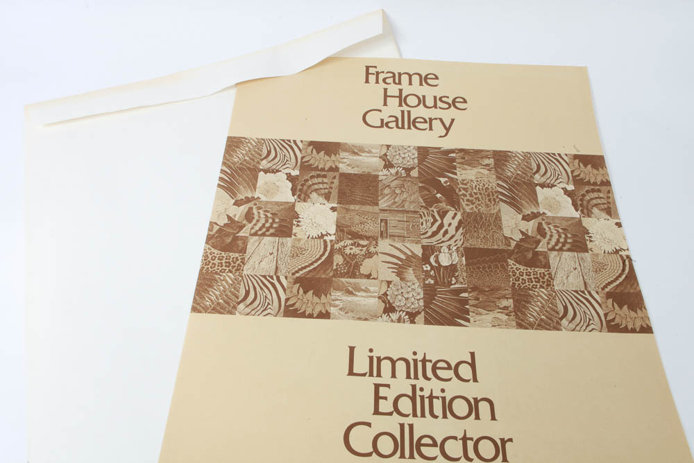 Charley Harper Limited Edition Serigraph "Frog Eat Frog"