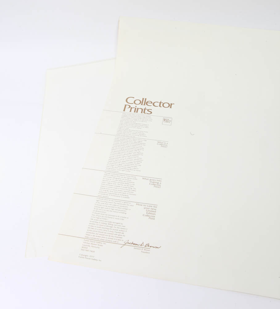 Charley Harper Limited Serigraph "Skipping School"