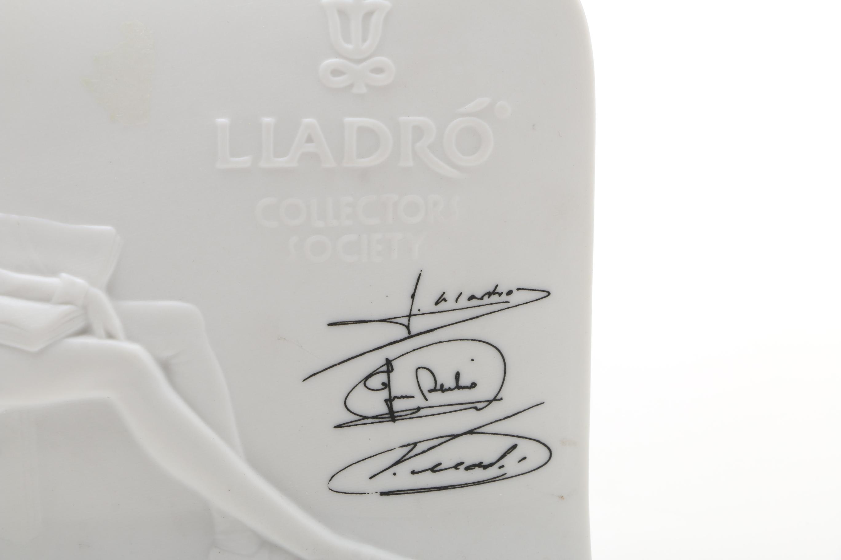 Lladró Porcelain Figures Including Saint Joseph Circa 1970