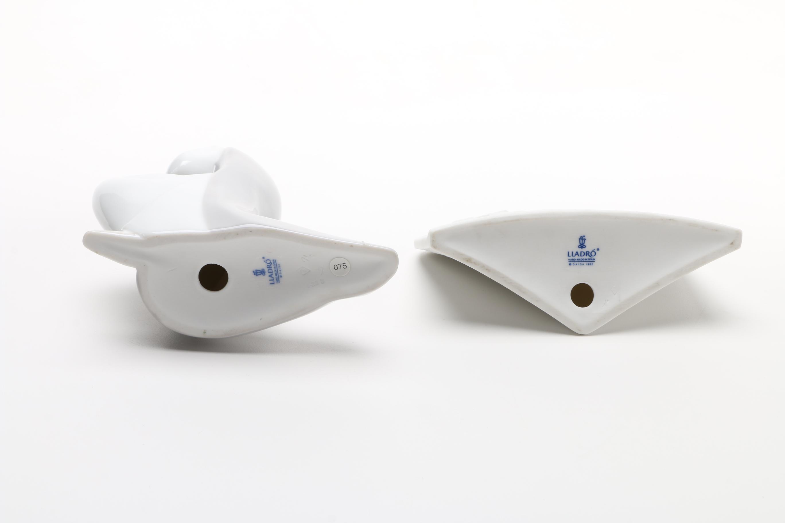 Lladró Porcelain Figures Including Saint Joseph Circa 1970