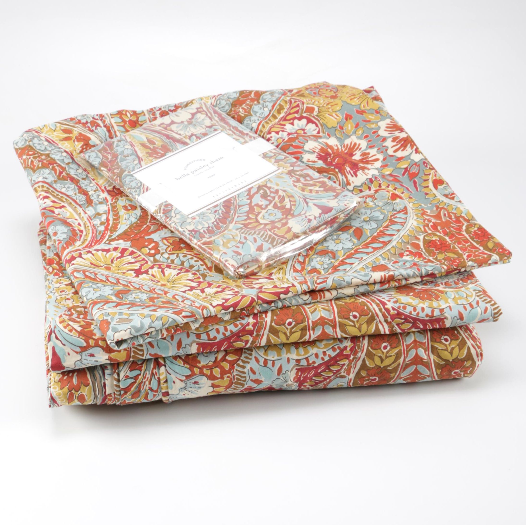 Pottery Barn "Bella Paisley" Linens