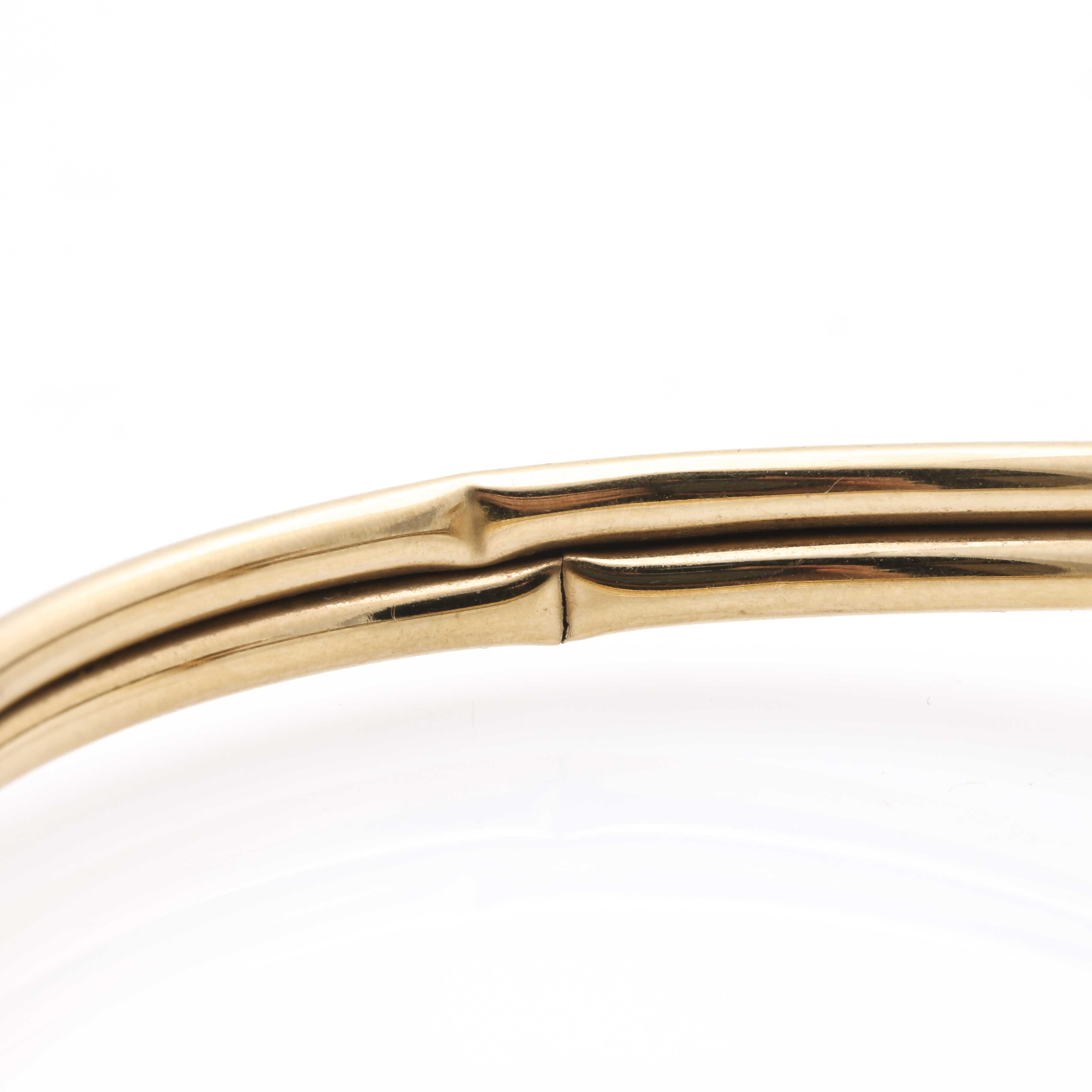 14K Yellow Gold Pearl and Diamond Scrap Bracelet