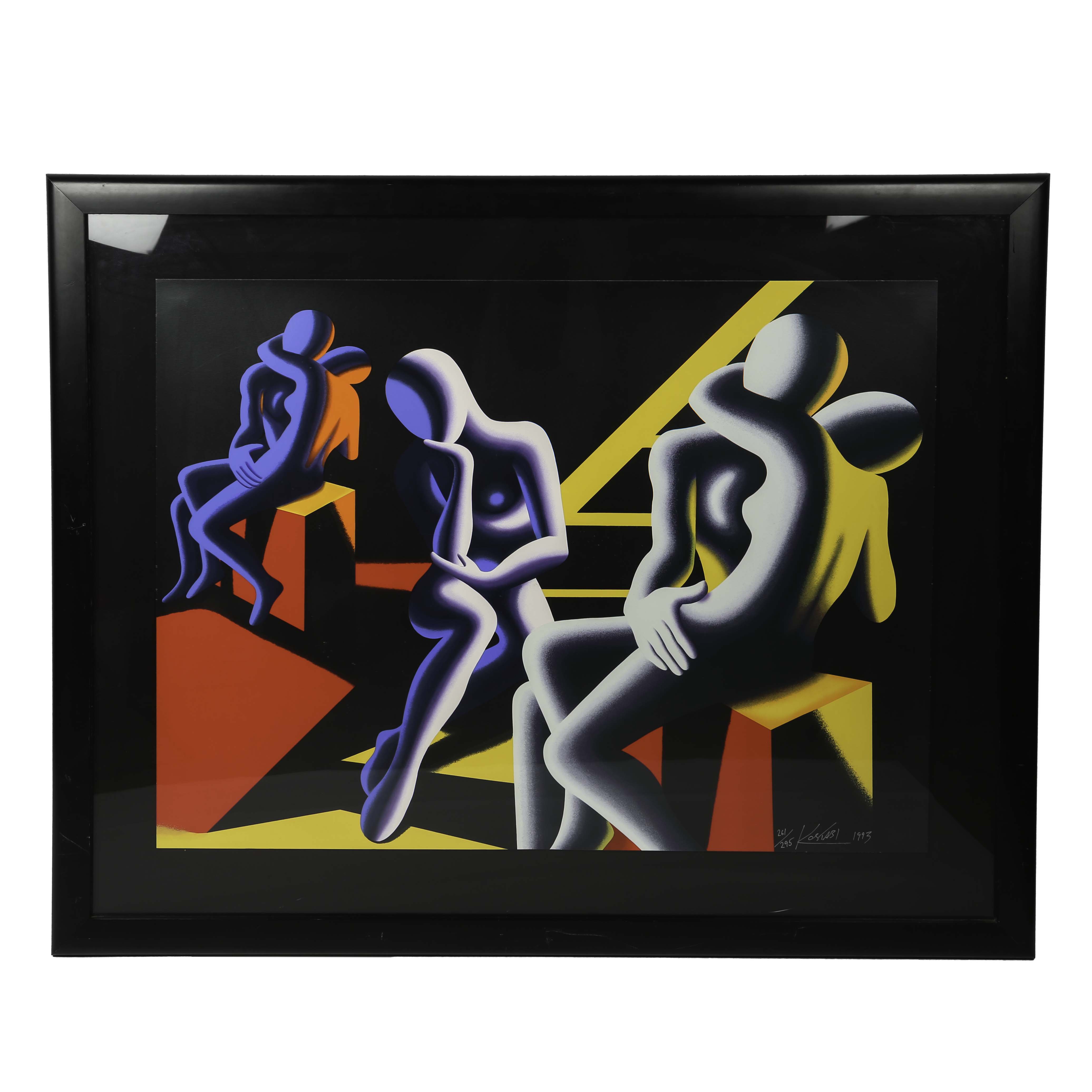 Kostabi Limited Edition Serigraph "Languor of Love"