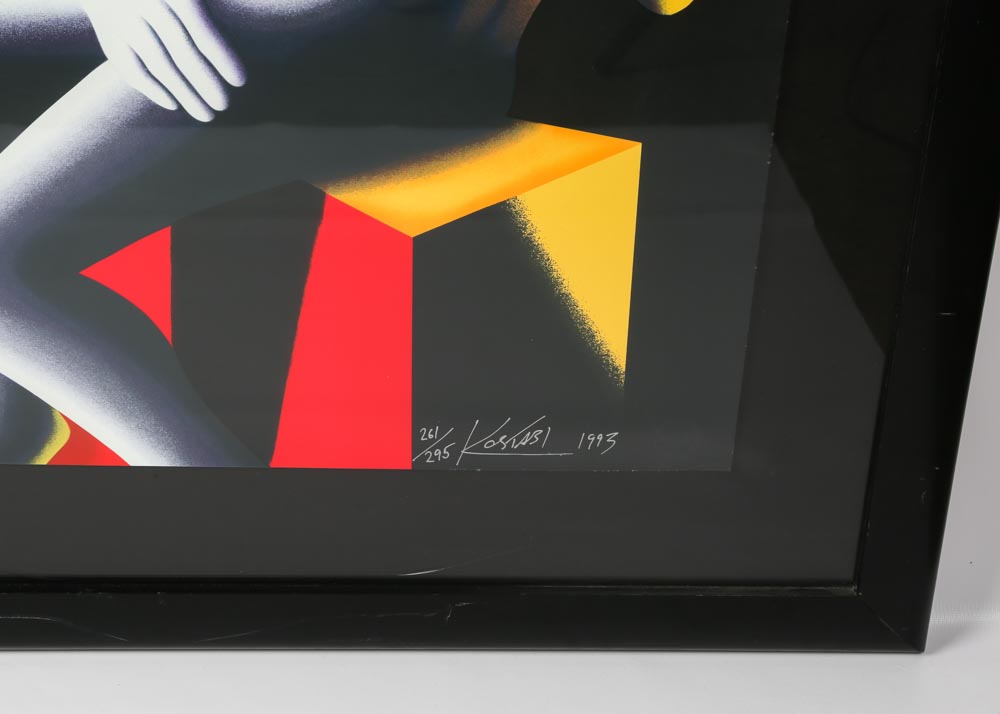 Kostabi Limited Edition Serigraph "Languor of Love"