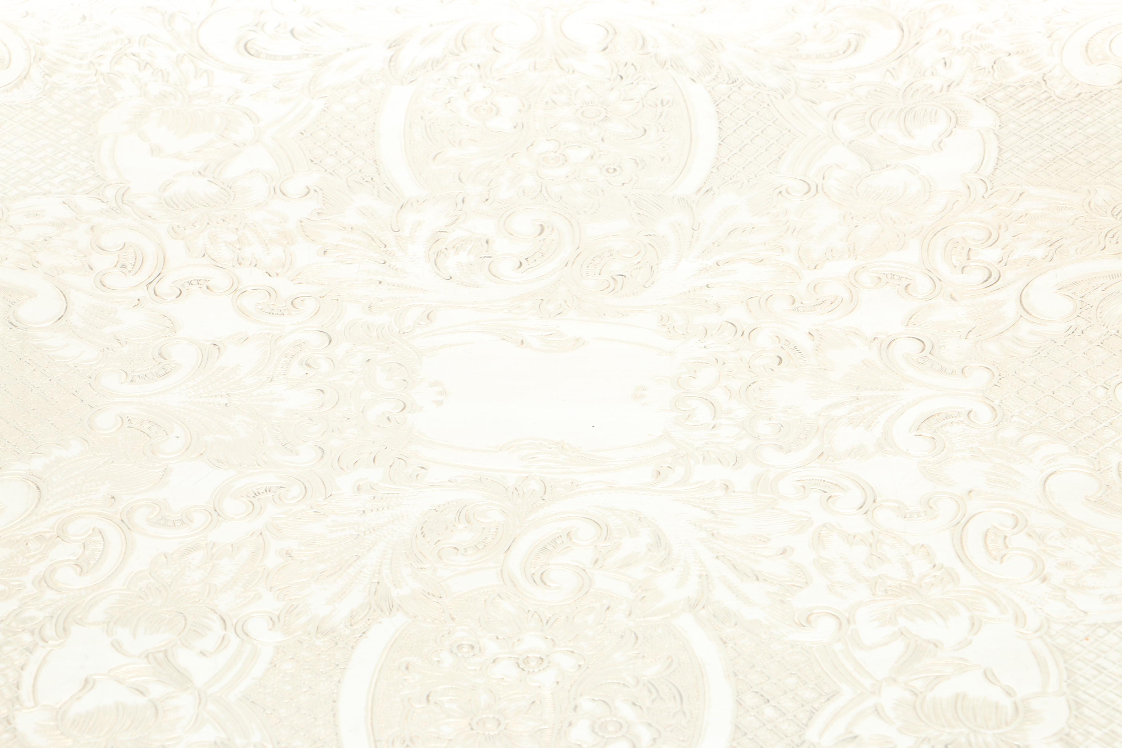 Silver Plate Serving Ware Including Eton