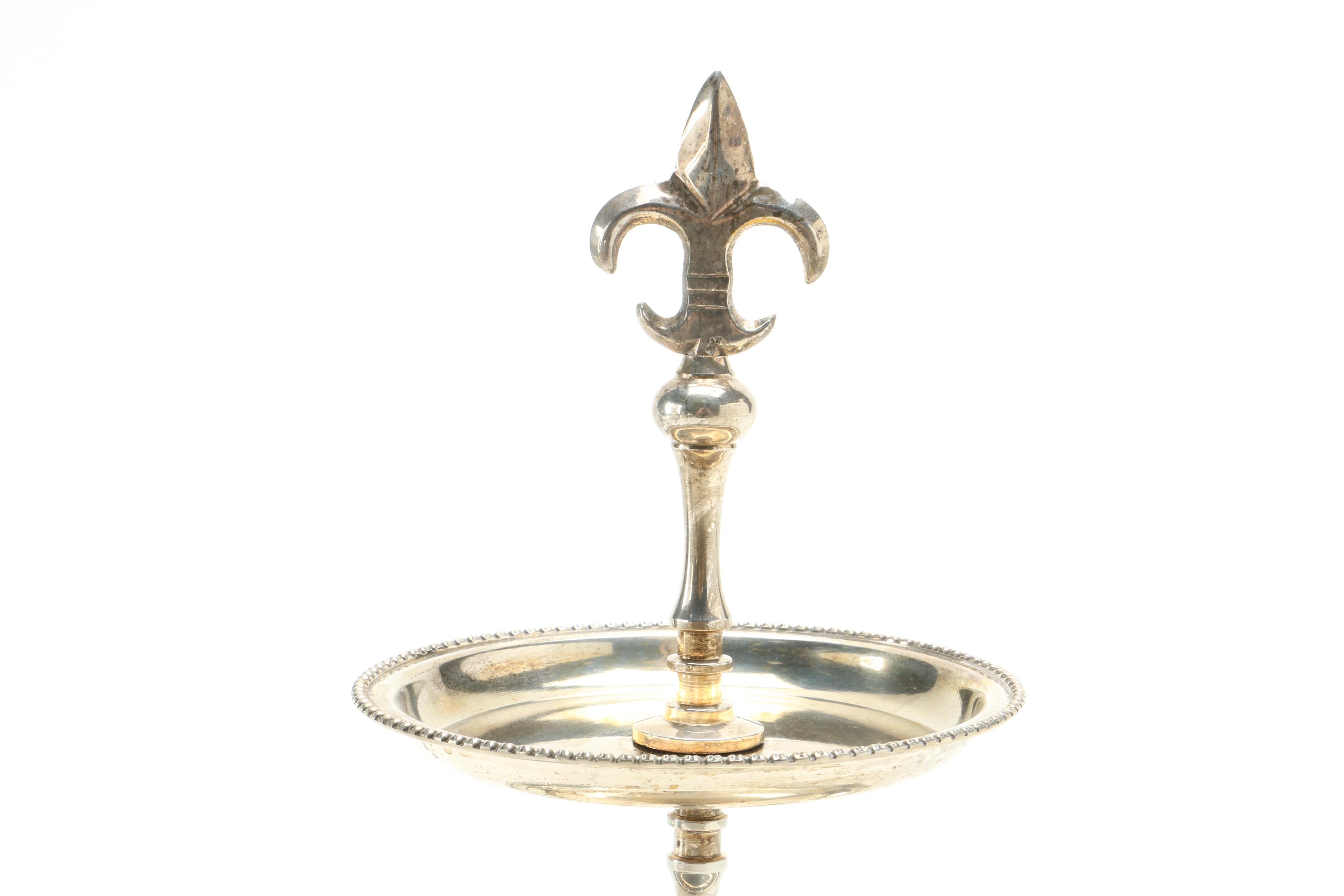 Silver Plate Serving Ware Including Eton