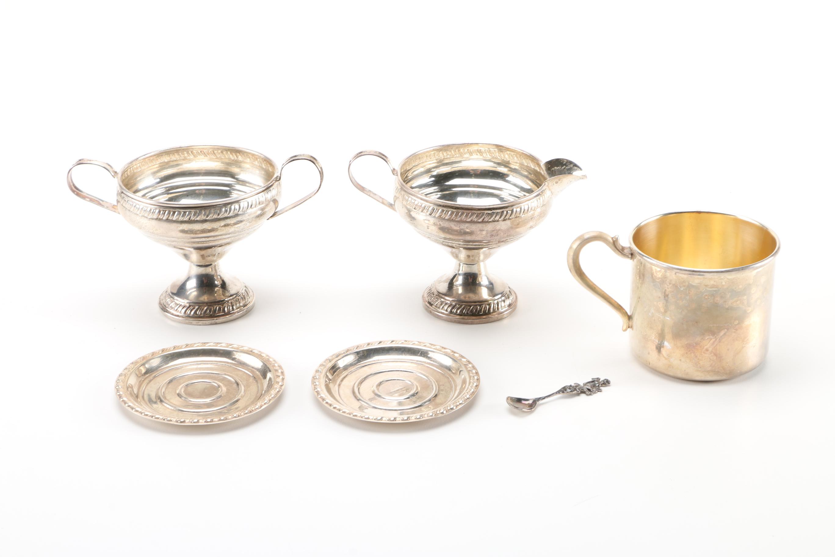 Collection of Sterling Silver and Silver Plate