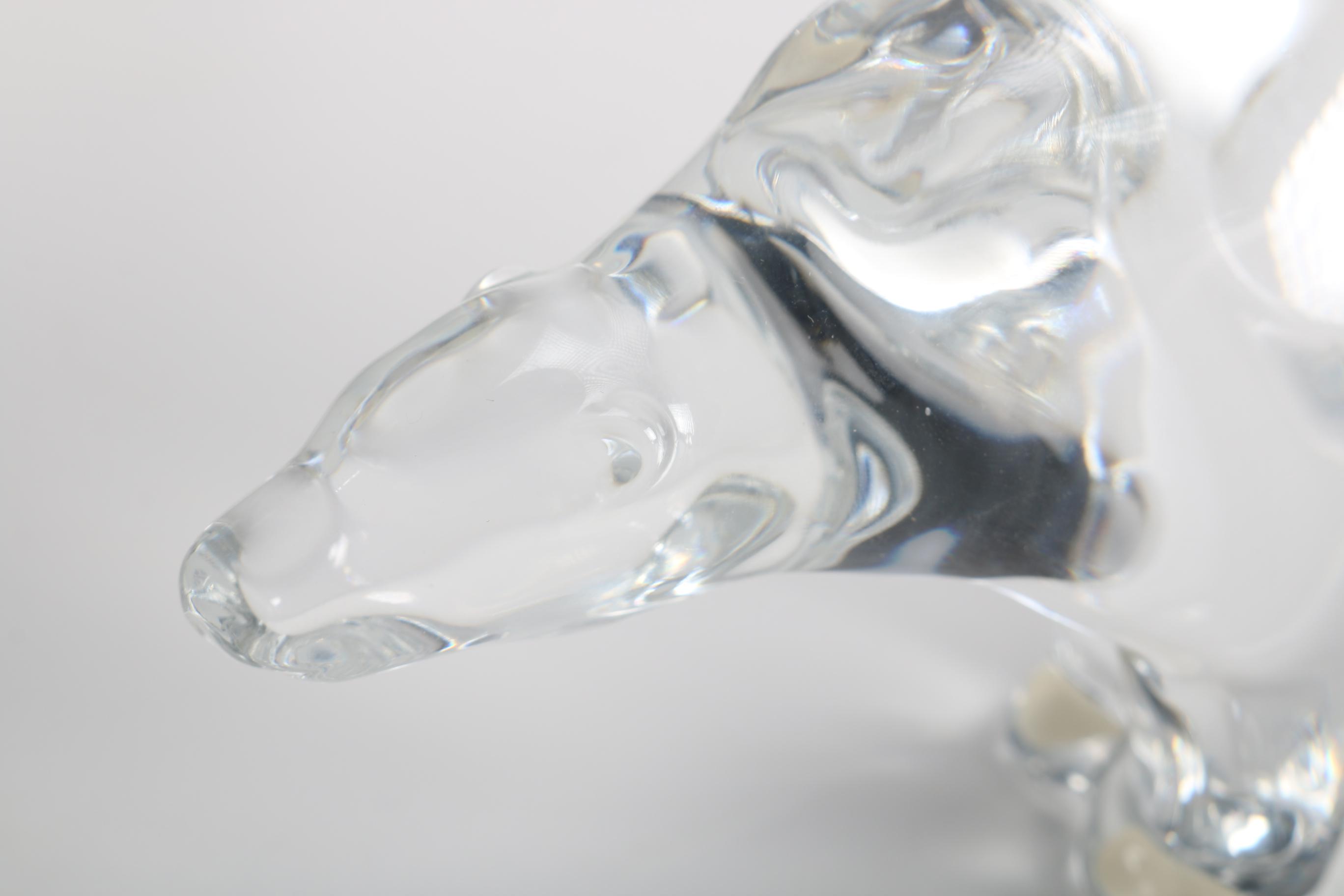 Crystal Polar Bears Featuring Baccarat