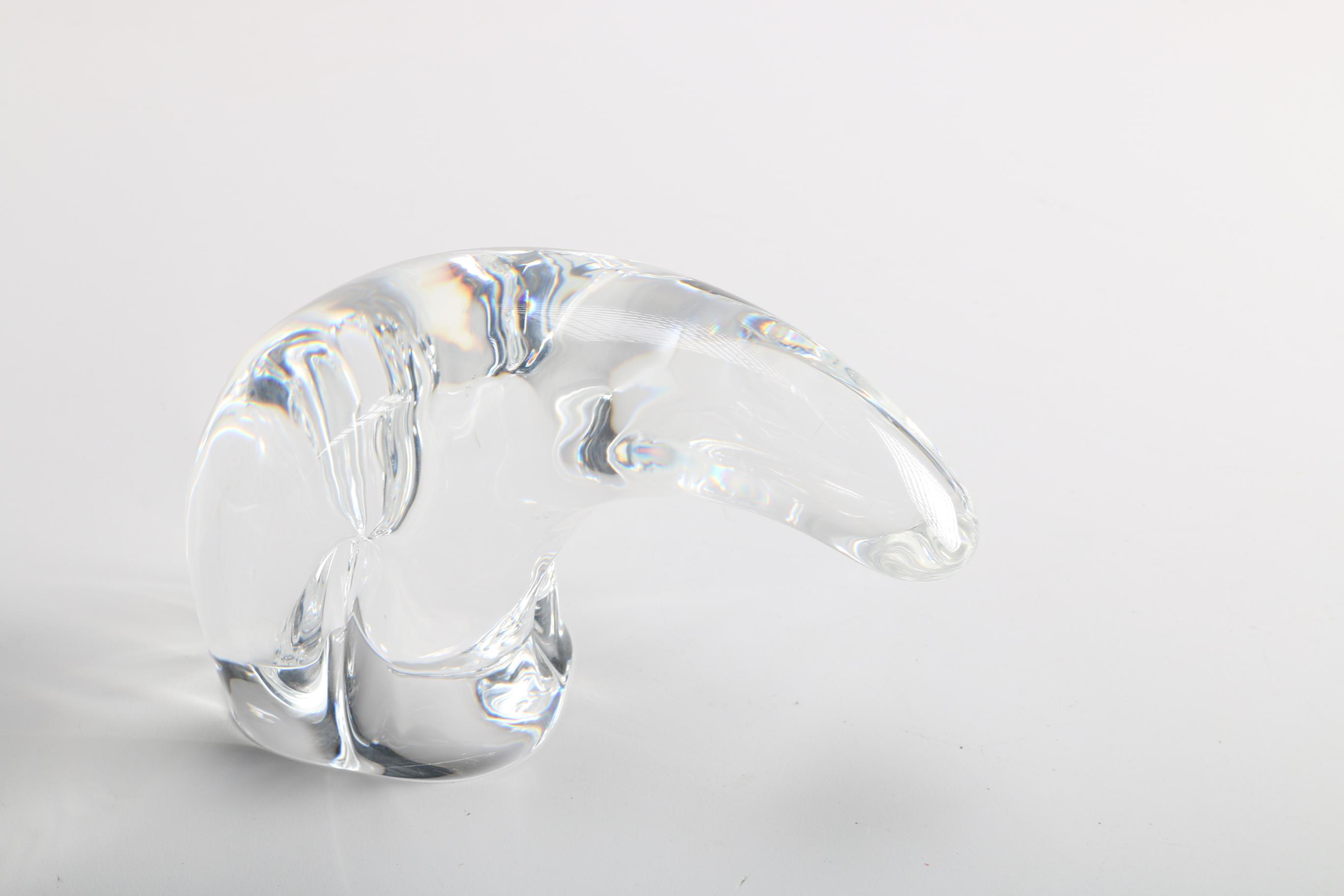 Crystal Polar Bears Featuring Baccarat