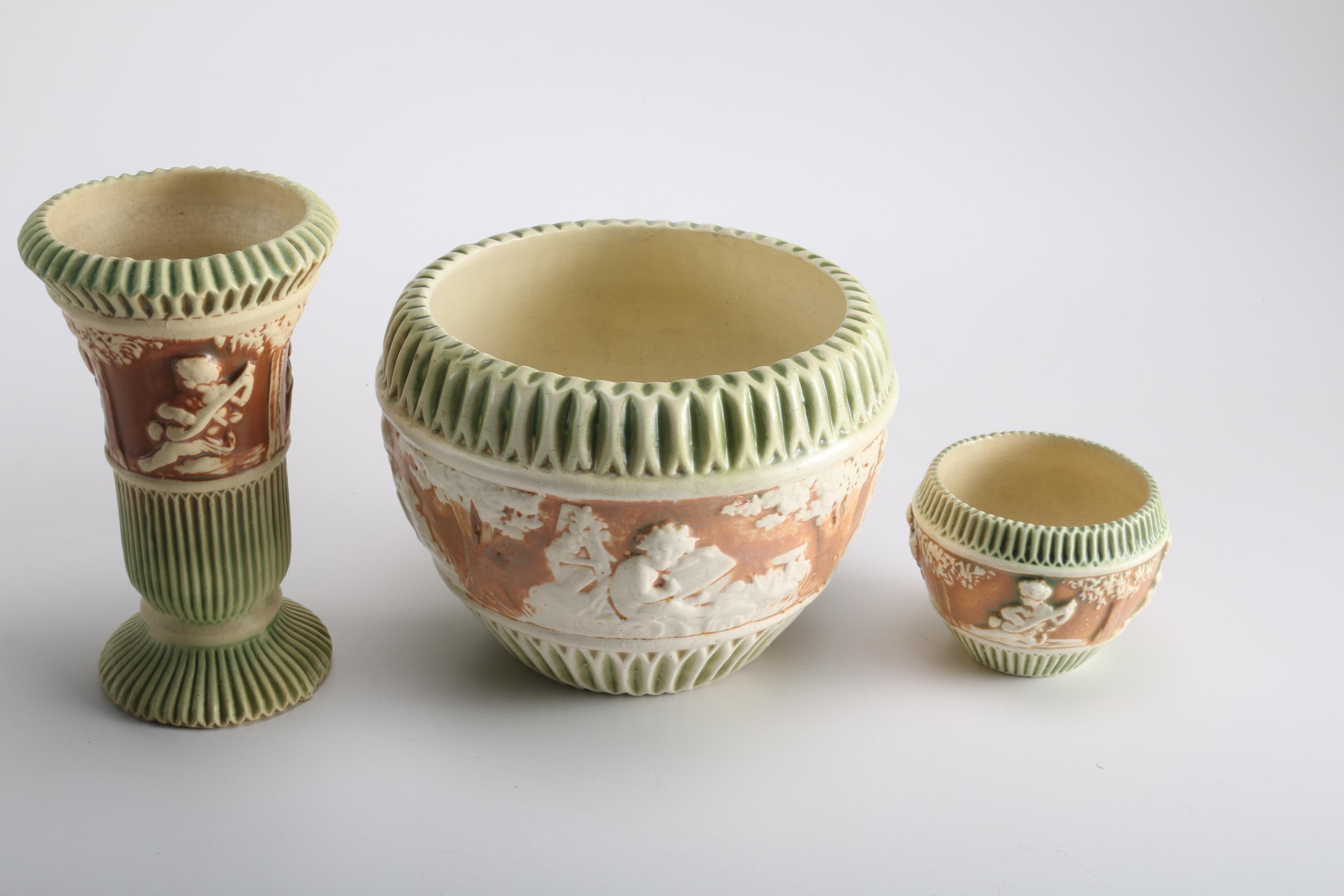 Roseville "Donatello" Vessels Circa 1915