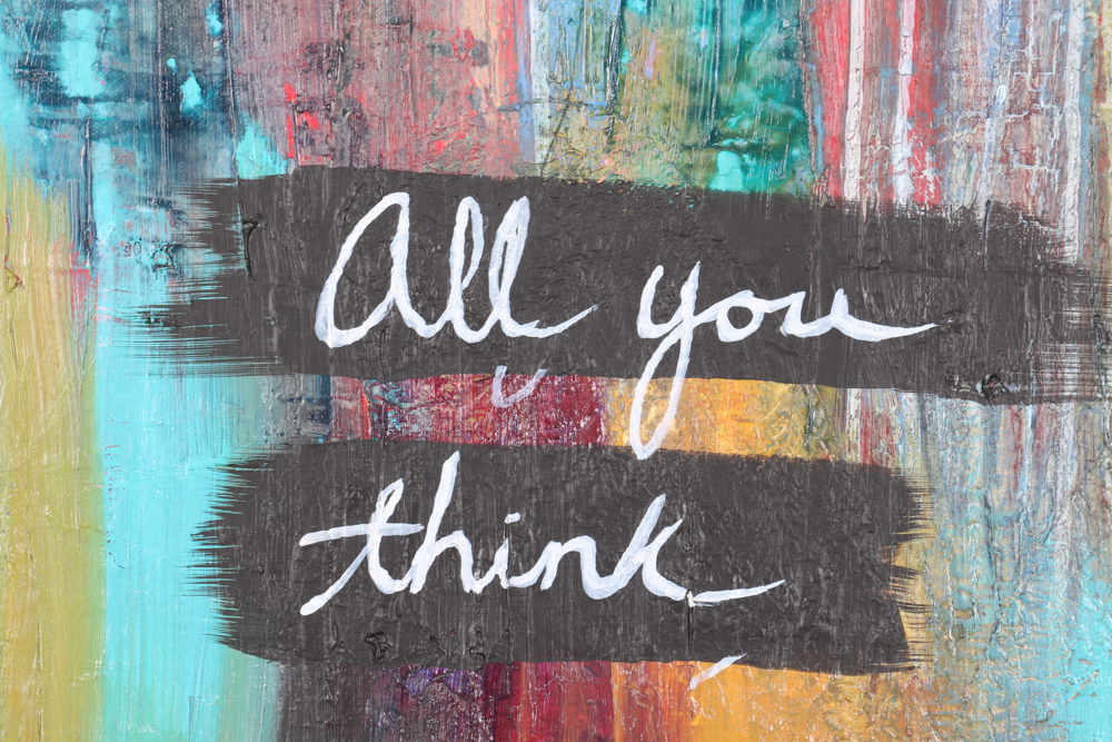 Sarah Sandin Oil On Canvas "All You Think About Is Sex"