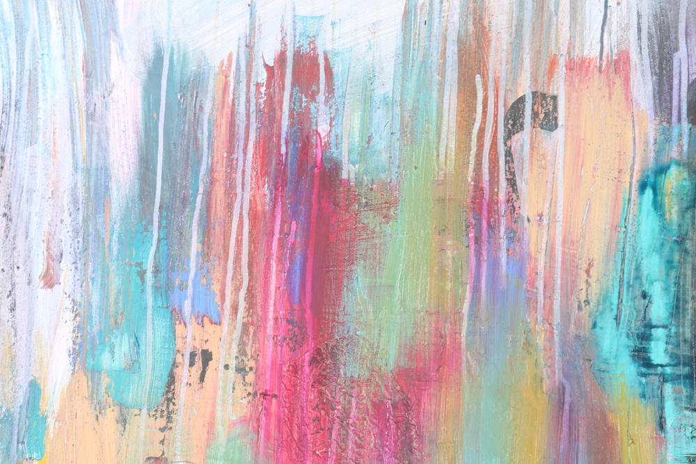 Sarah Sandin Oil On Canvas "All You Think About Is Sex"