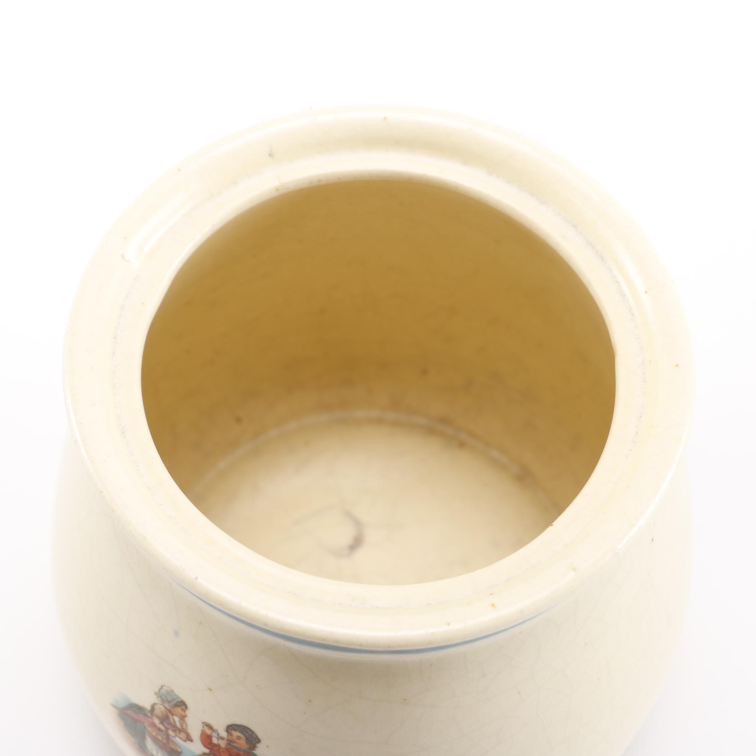 Antique Roseville Dutch Creamware