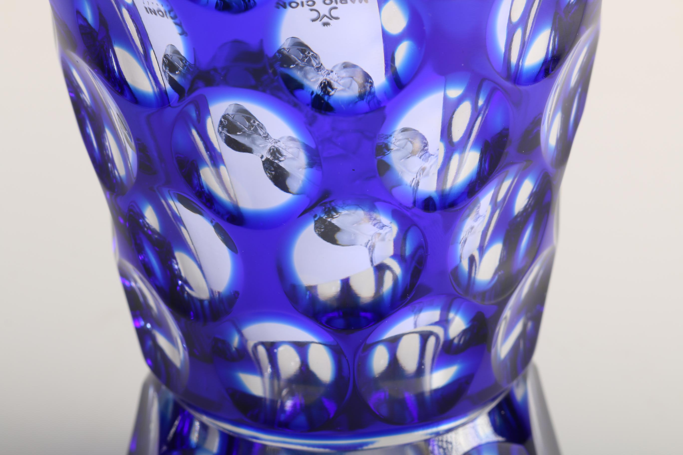 Mario Cioni Crystal Vase