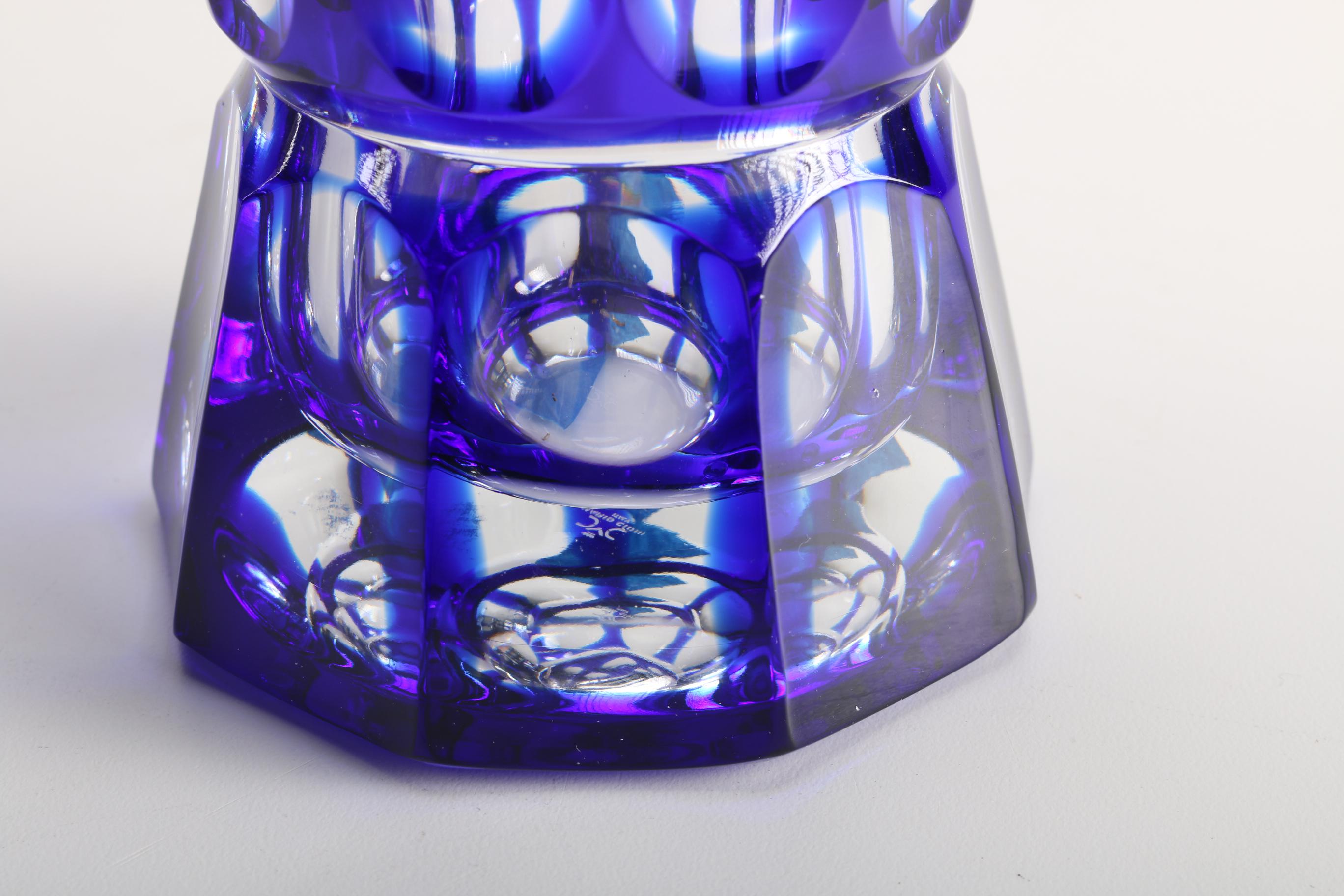 Mario Cioni Crystal Vase