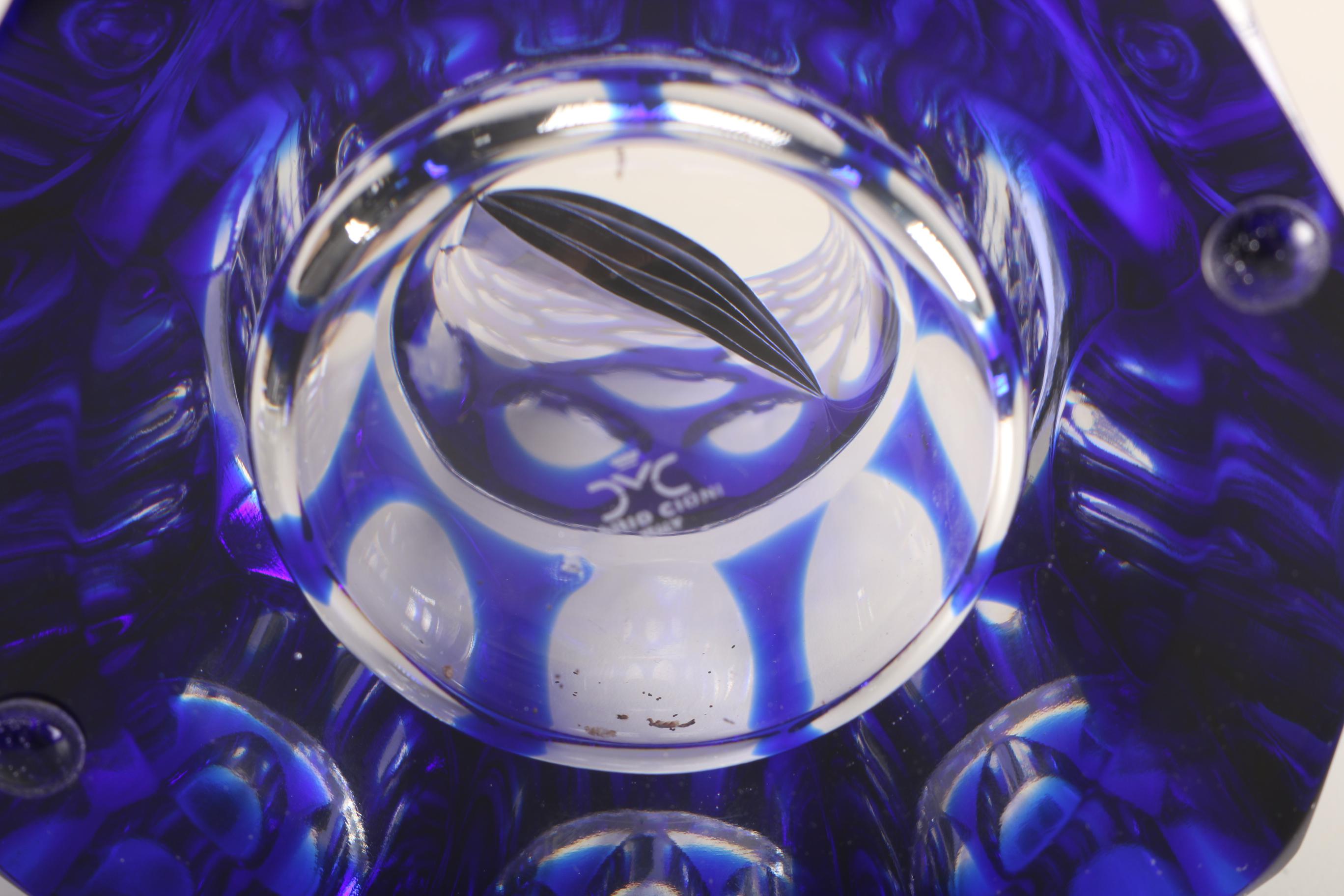 Mario Cioni Crystal Vase