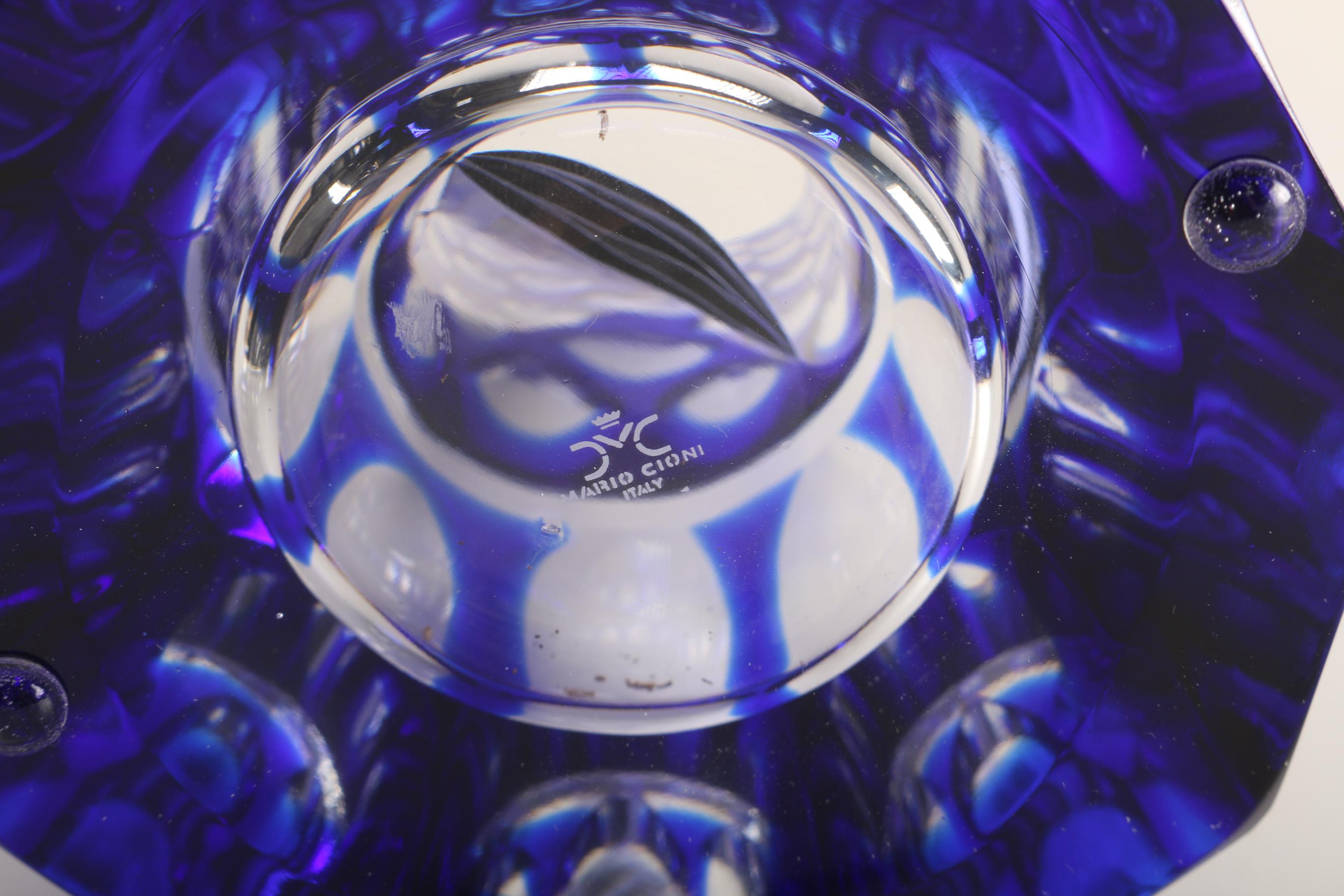 Mario Cioni Crystal Vase