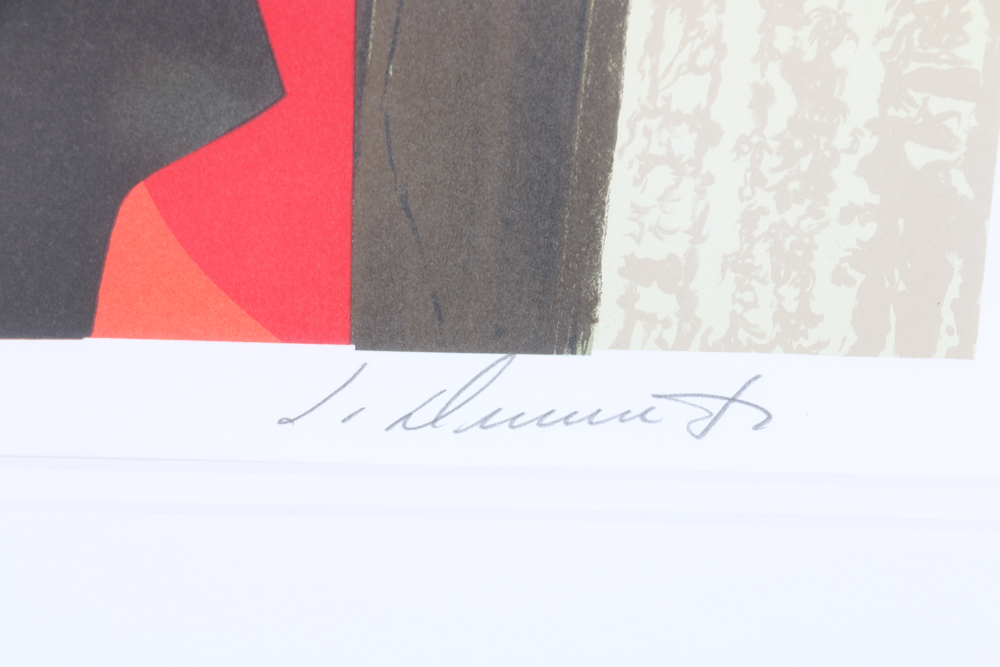 James Denmark Limited Edition Chromolithograph "Honky Tonk"