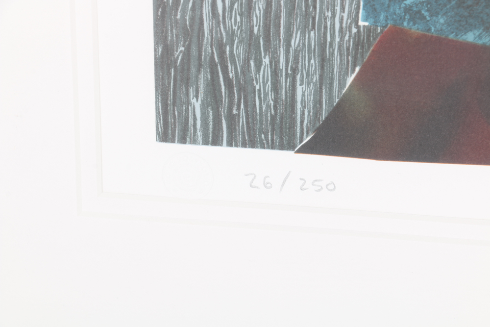 James Denmark Limited Edition Chromolithograph "Honky Tonk"