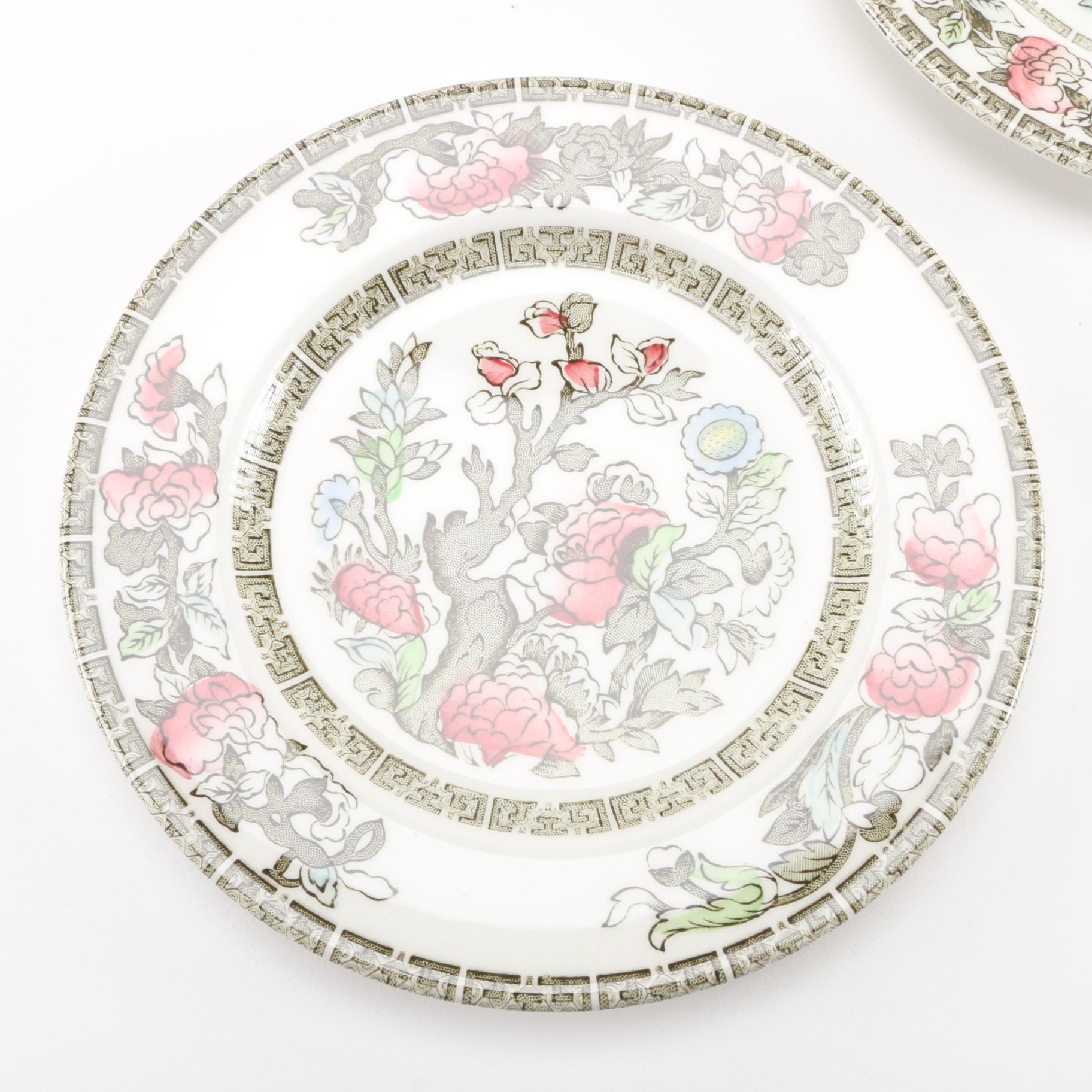 Johnson Brothers "Indian Tree" Plates and East Asian Decor