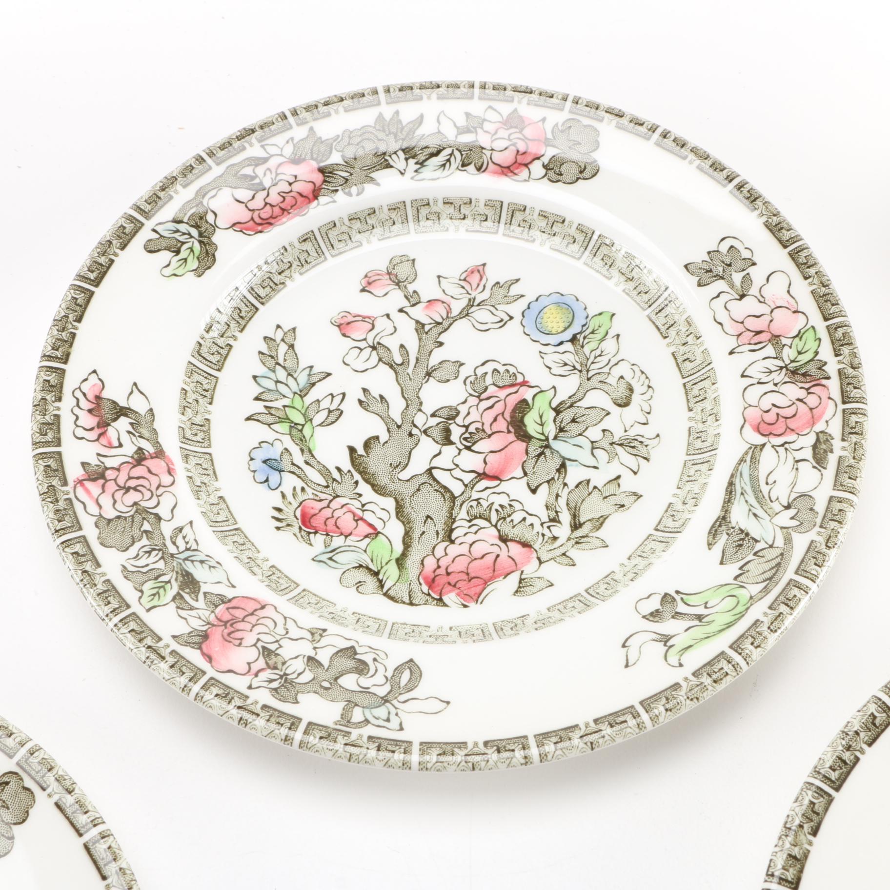 Johnson Brothers "Indian Tree" Plates and East Asian Decor