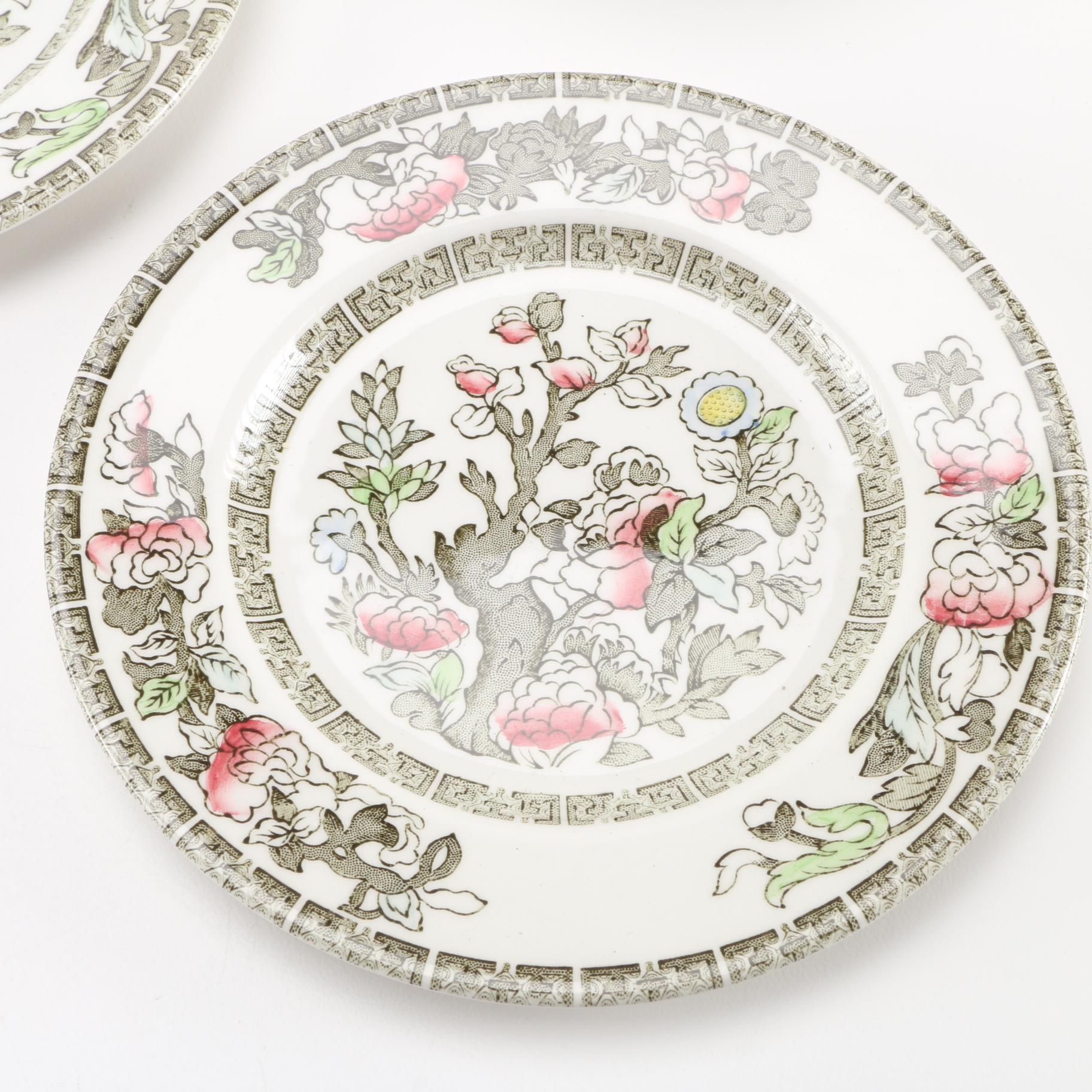 Johnson Brothers "Indian Tree" Plates and East Asian Decor