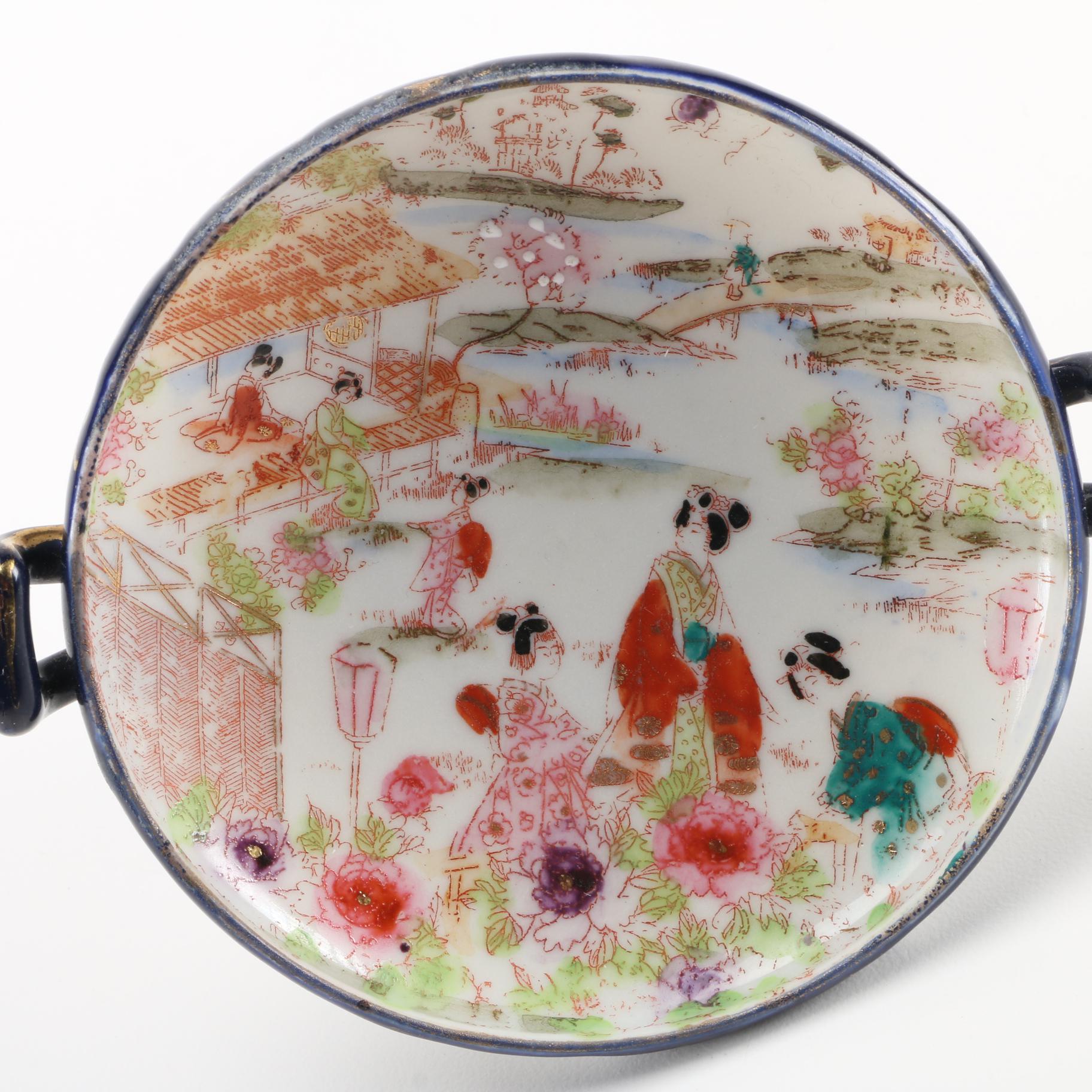 Johnson Brothers "Indian Tree" Plates and East Asian Decor