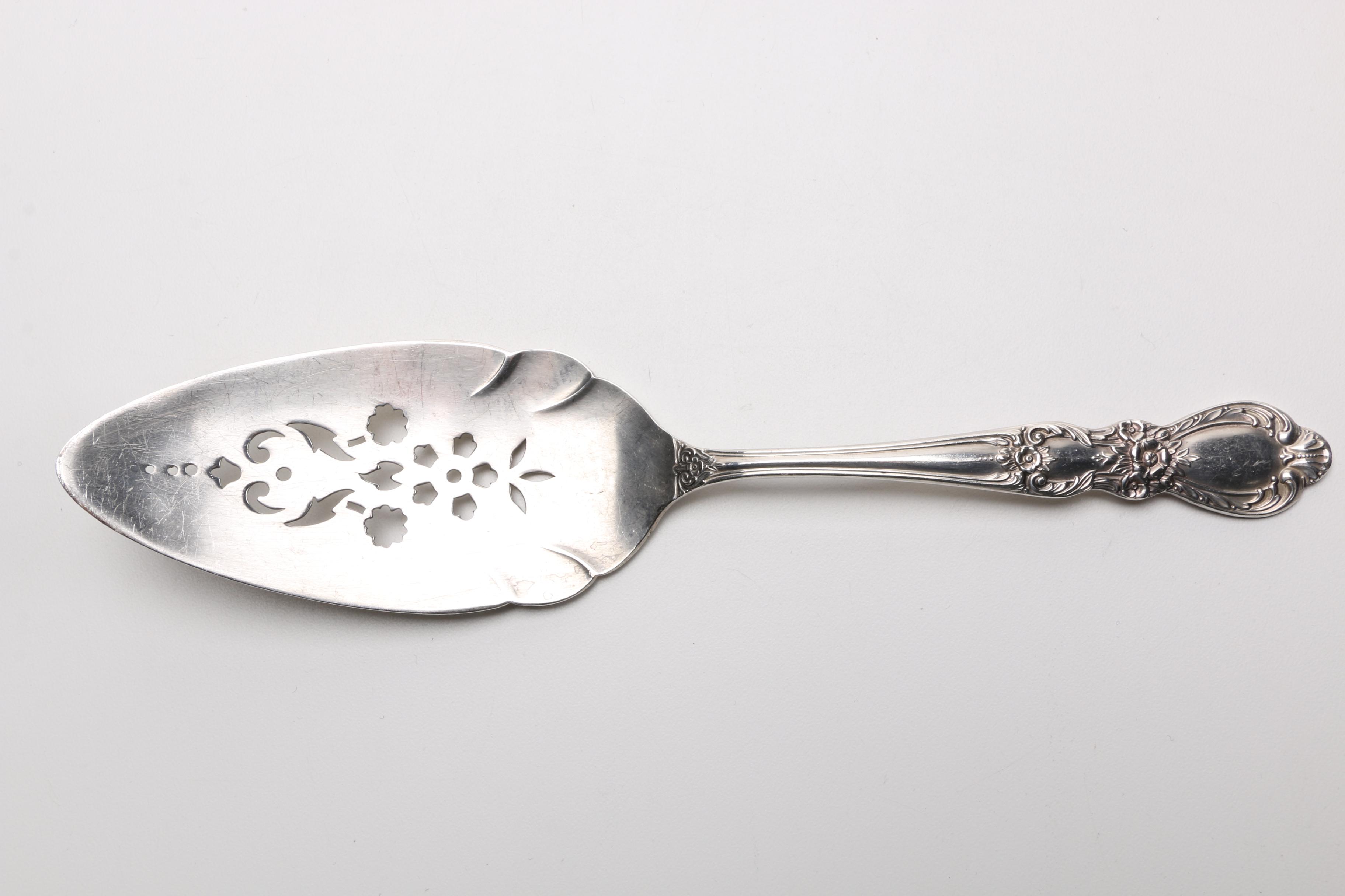 Silver Plated Serving Flatware Including Rogers Bros