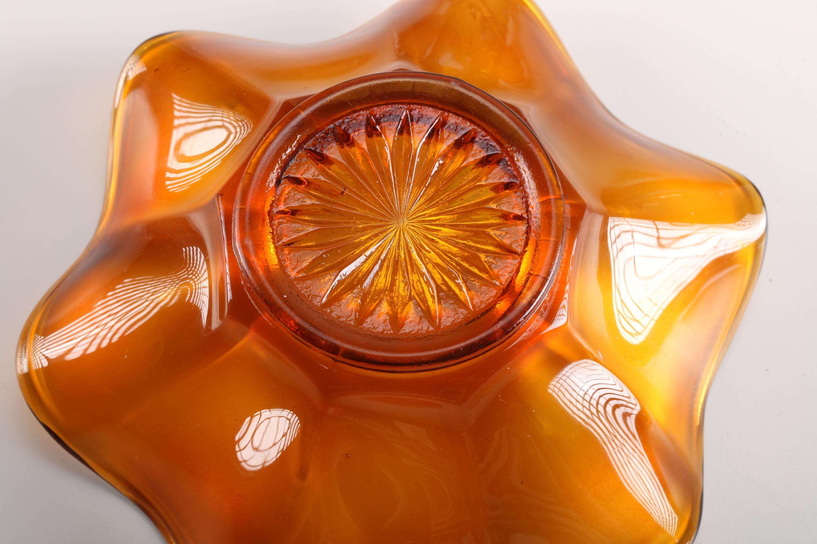 Generous Collection Of Carnival Glass