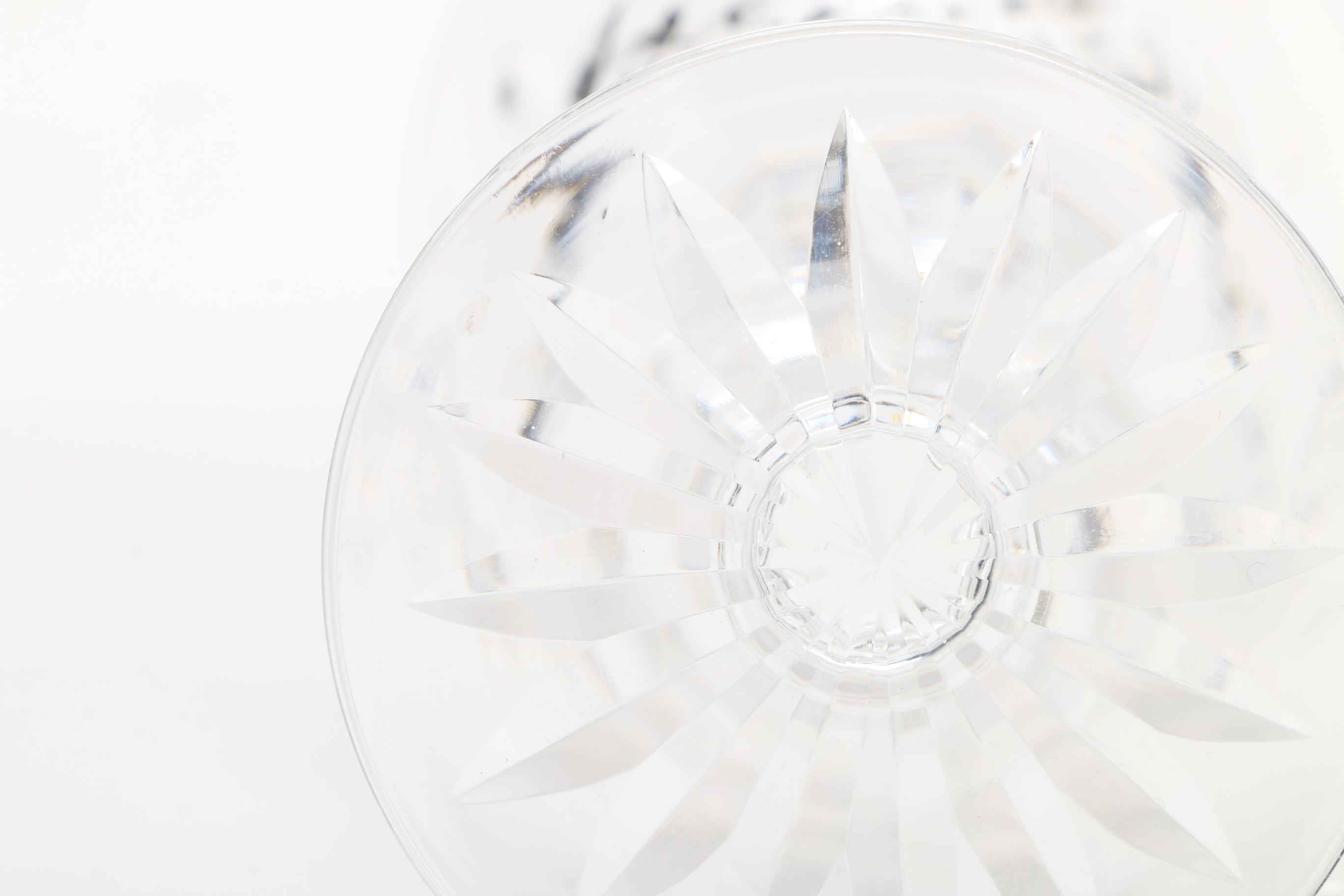 Waterford "Lismore" Crystal Goblets