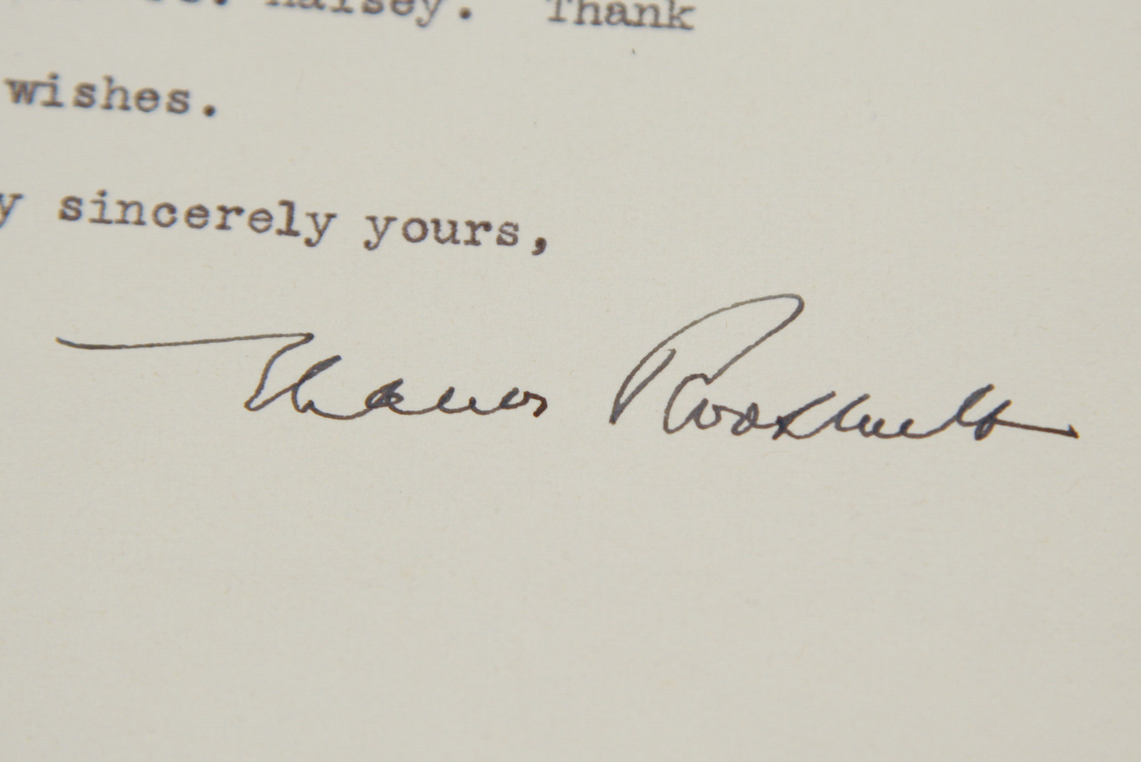 1938 Typed Letter with Envelope Signed by Eleanor Roosevelt on Official White House Letterhead