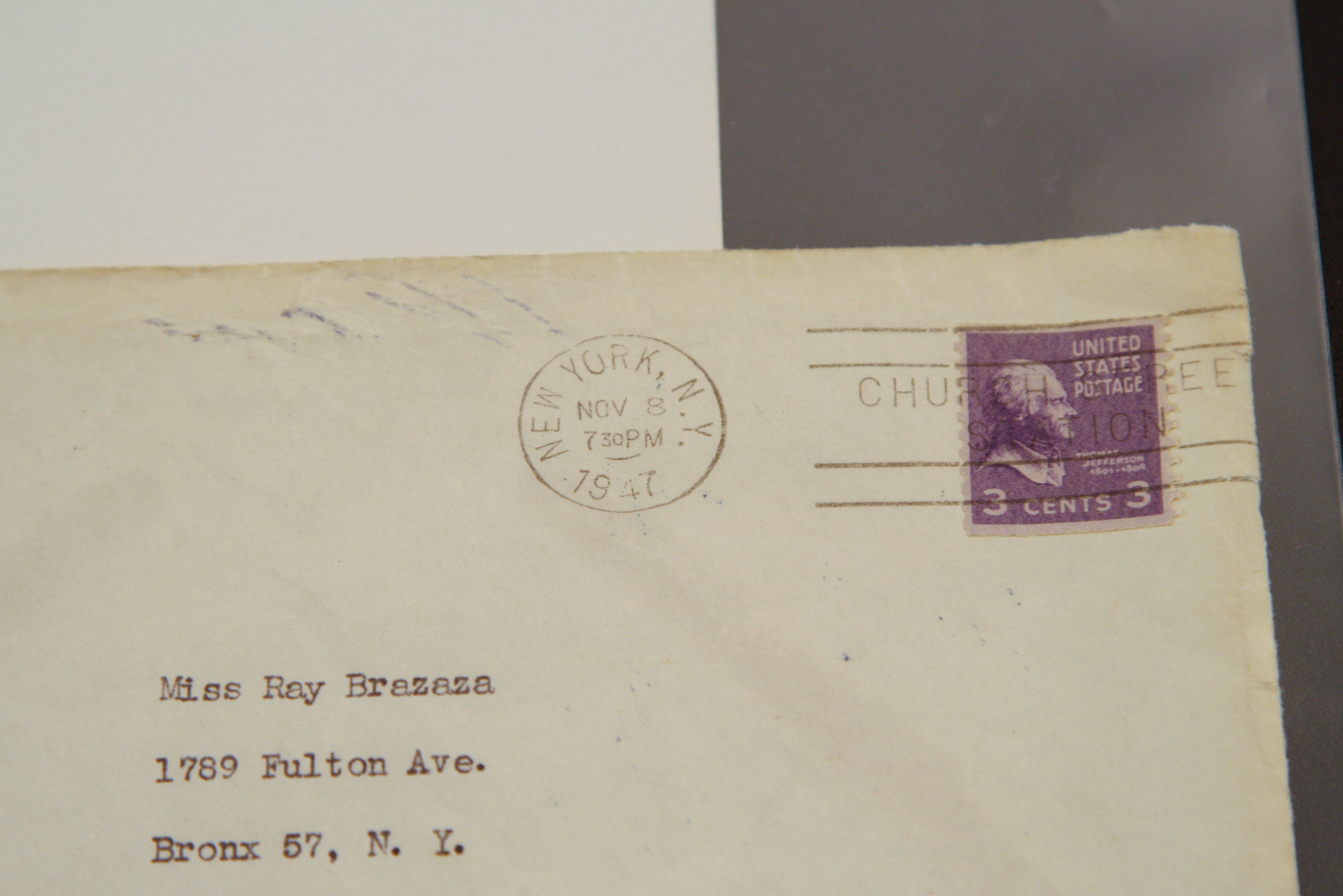 1938 Typed Letter with Envelope Signed by Eleanor Roosevelt on Official White House Letterhead